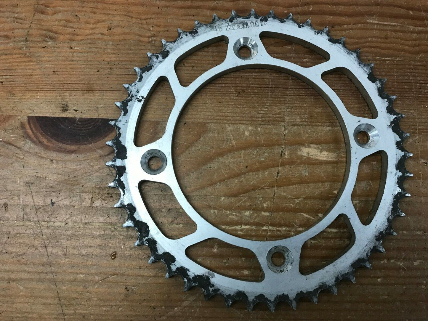 KTM 0014 46 Rear Sprocket Silver Used OEM