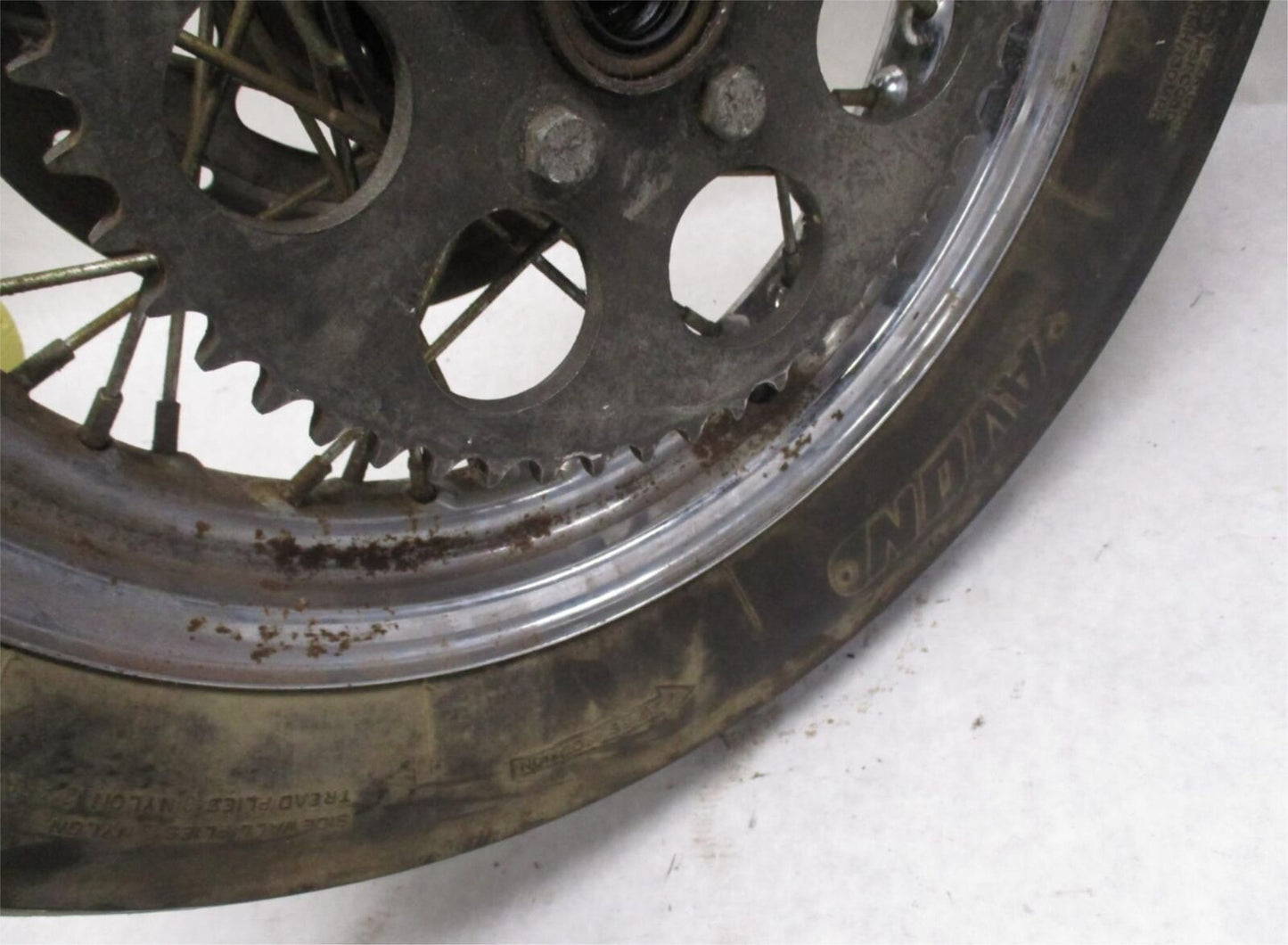 Harley Davidson Dyna 16" Rear Wheel and Tire w/ 49T Sprocket and Disc 44136-92