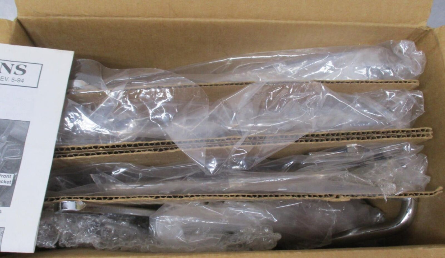 Harley Davidson Genuine NOS 94+ FLHR Chrome 4-Channel Luggage Rack 53391-94