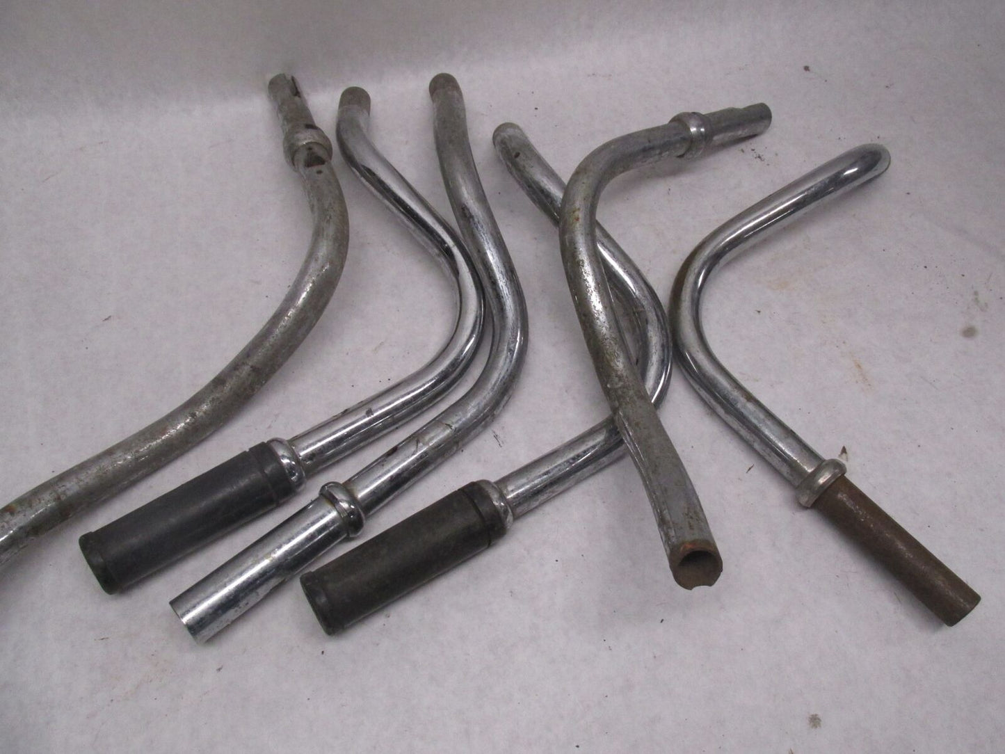 Mixed Lot of Mismatched Harley Davidson Buckhorn 2-Piece Handlebars Shovelhead