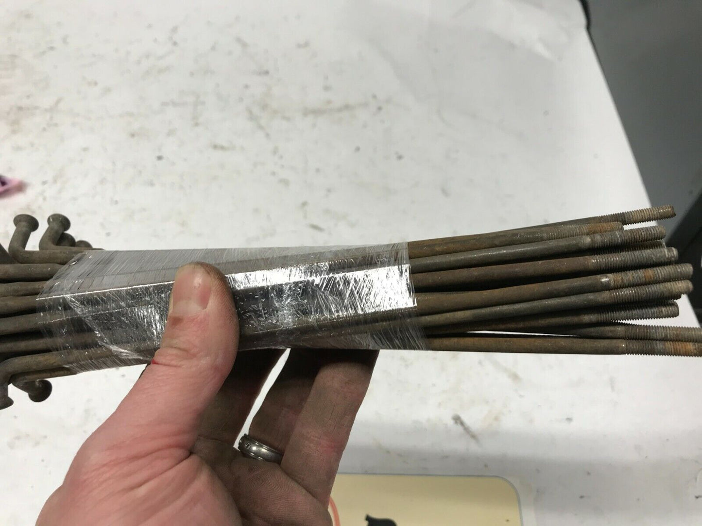 (36) Genuine Harley Davidson 8.5" Spokes Sportster Ironhead shovelhead