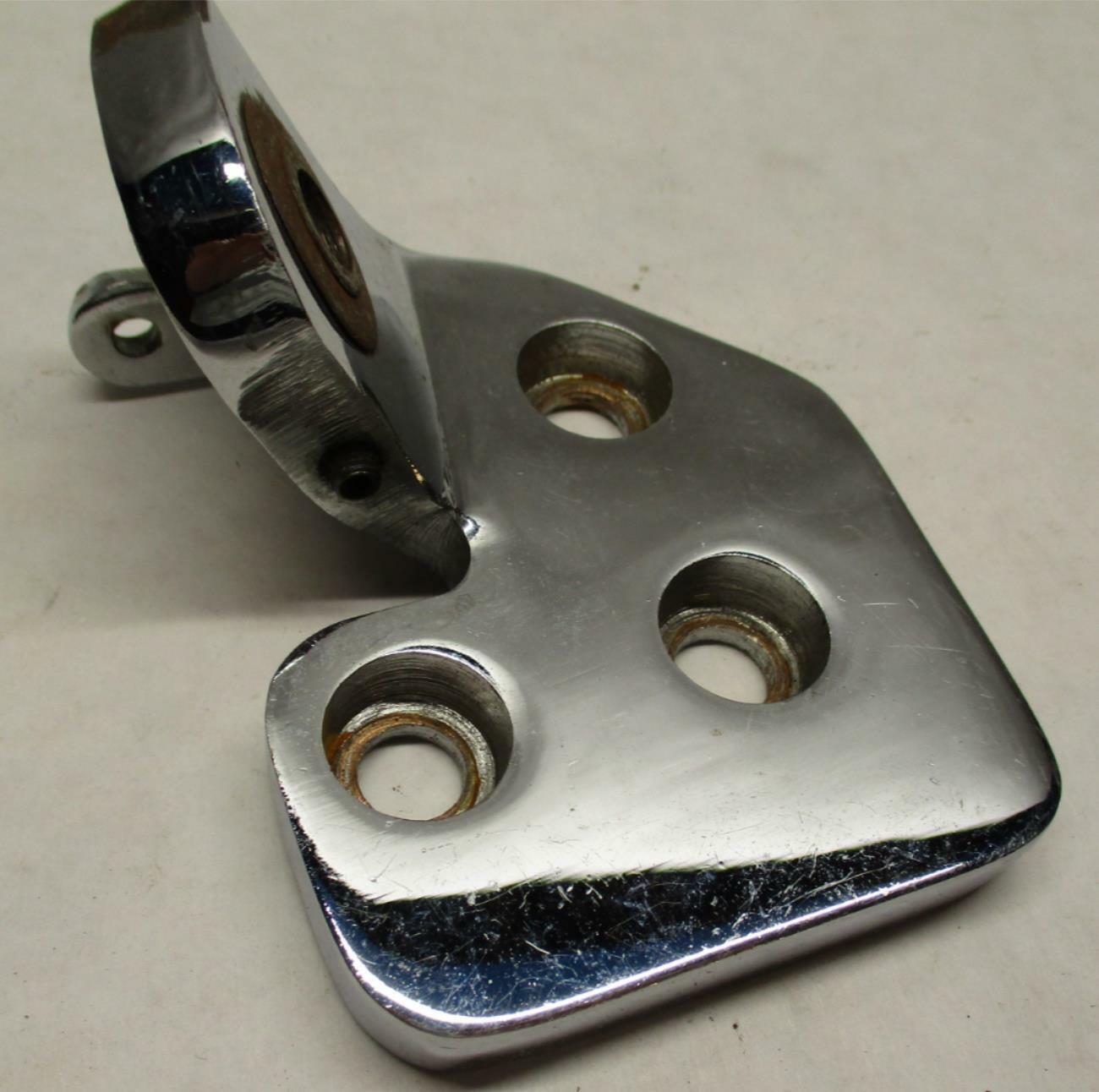 Harley Davidson Shovelhead Chrome Foot peg Mount Bracket