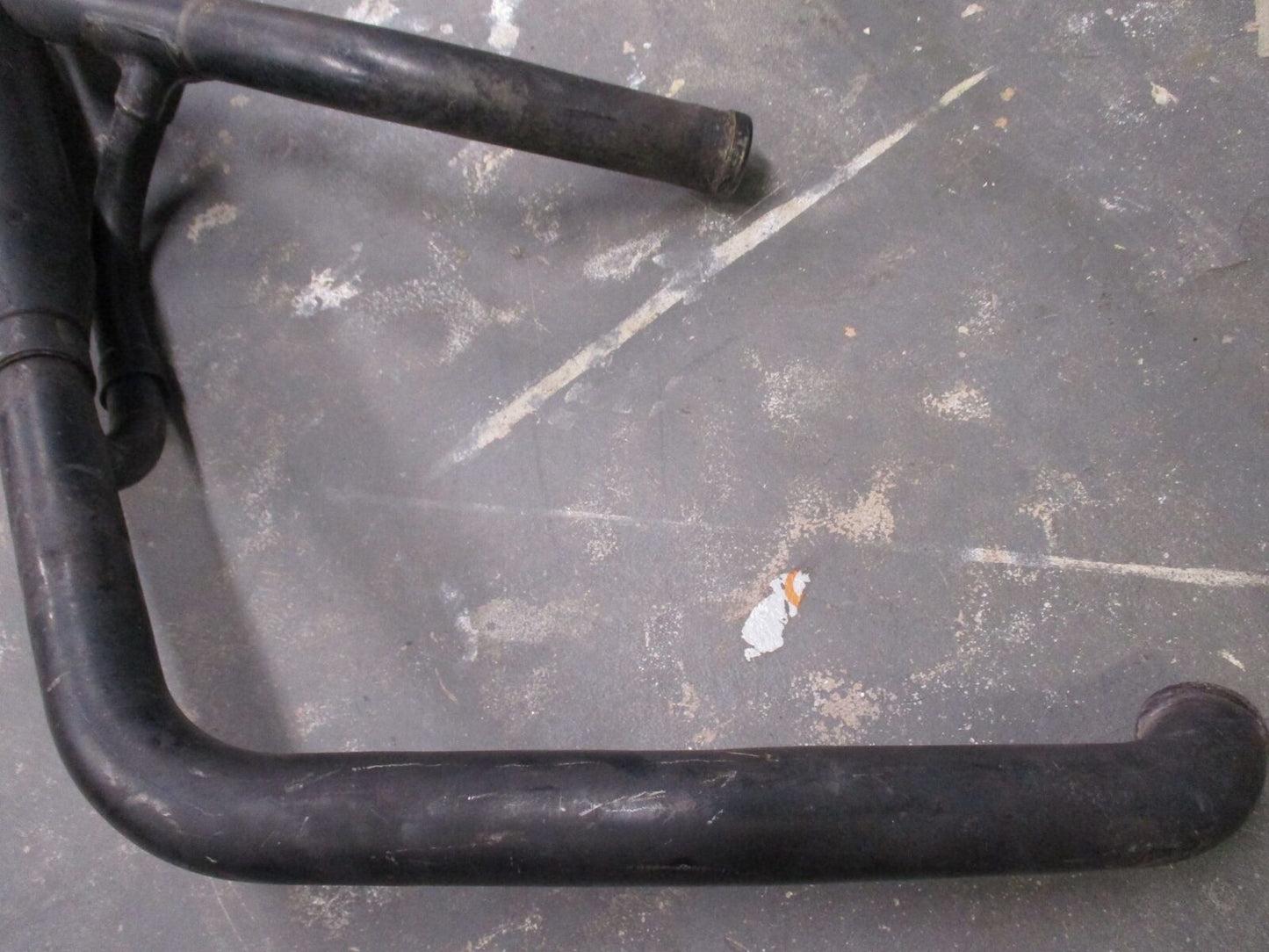 Harley Davidson FXS Blackline Softail Stock Black Exhaust Pipe System 65953-01