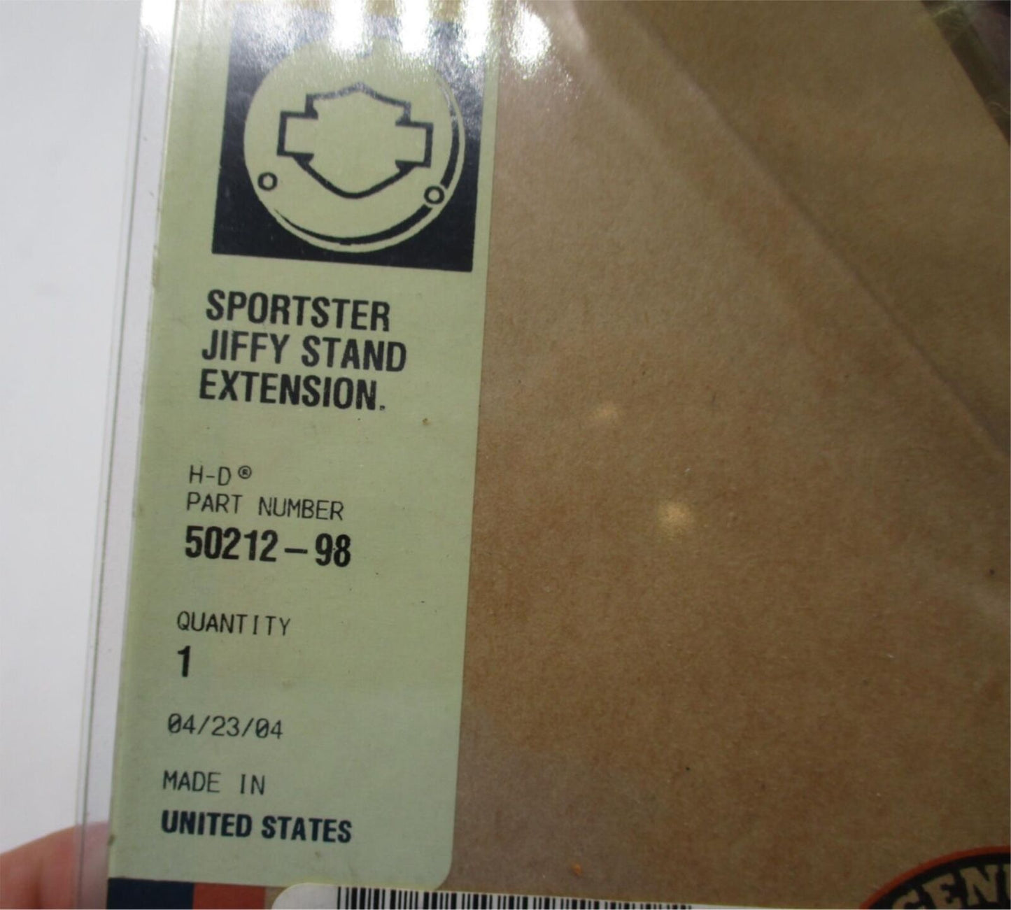 Harley Davidson Genuine NO Sportster Jiffy Stand Extension 50212-98