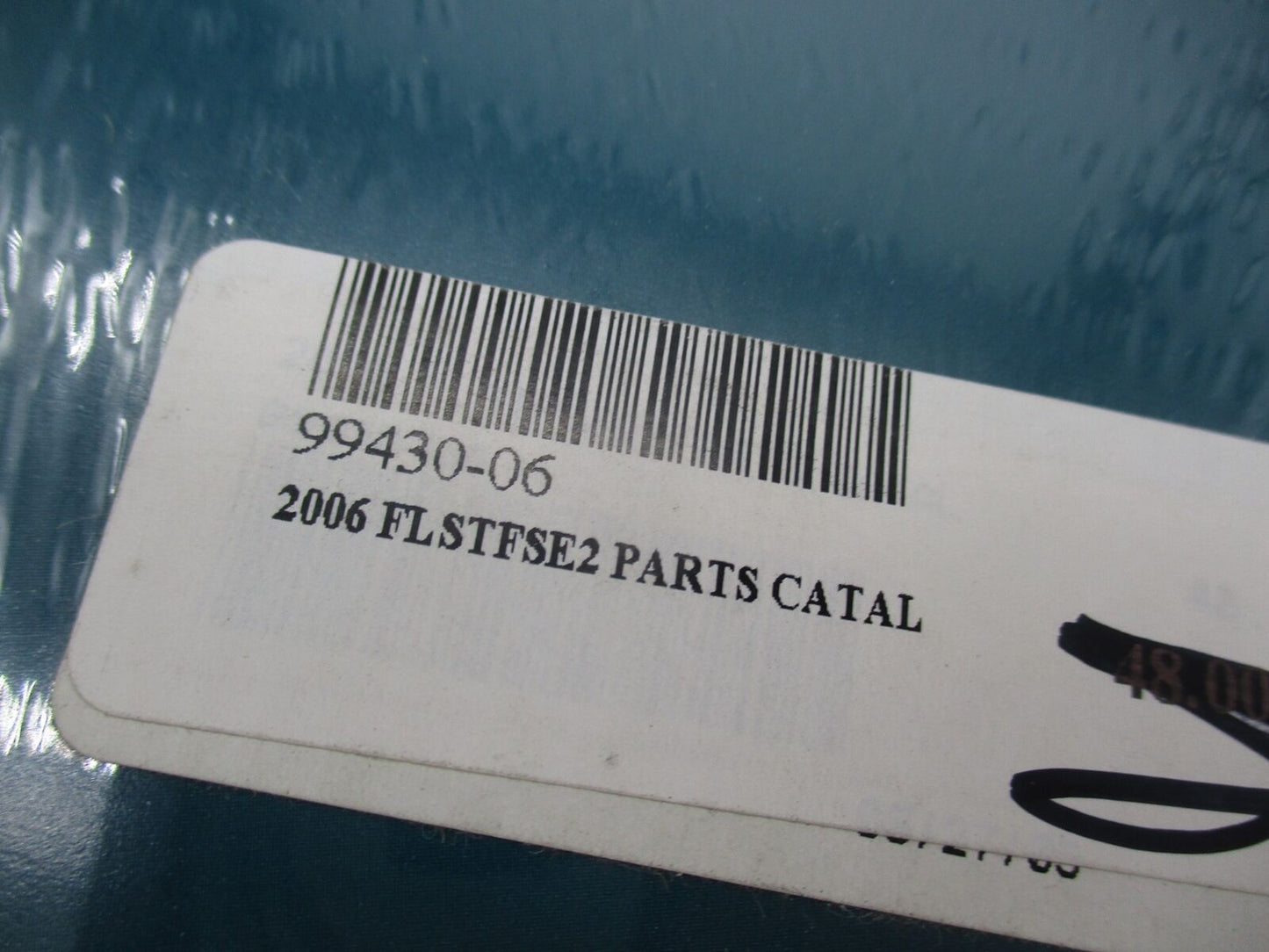 Harley Davidson Official Factory 2006 FLSTFSE2 Parts Catalog 99430-06