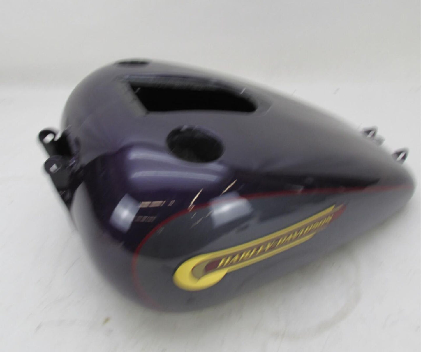Harley Davidson Genuine NOS Fat BOB Gas Tank Purple & Grey 61586-04B