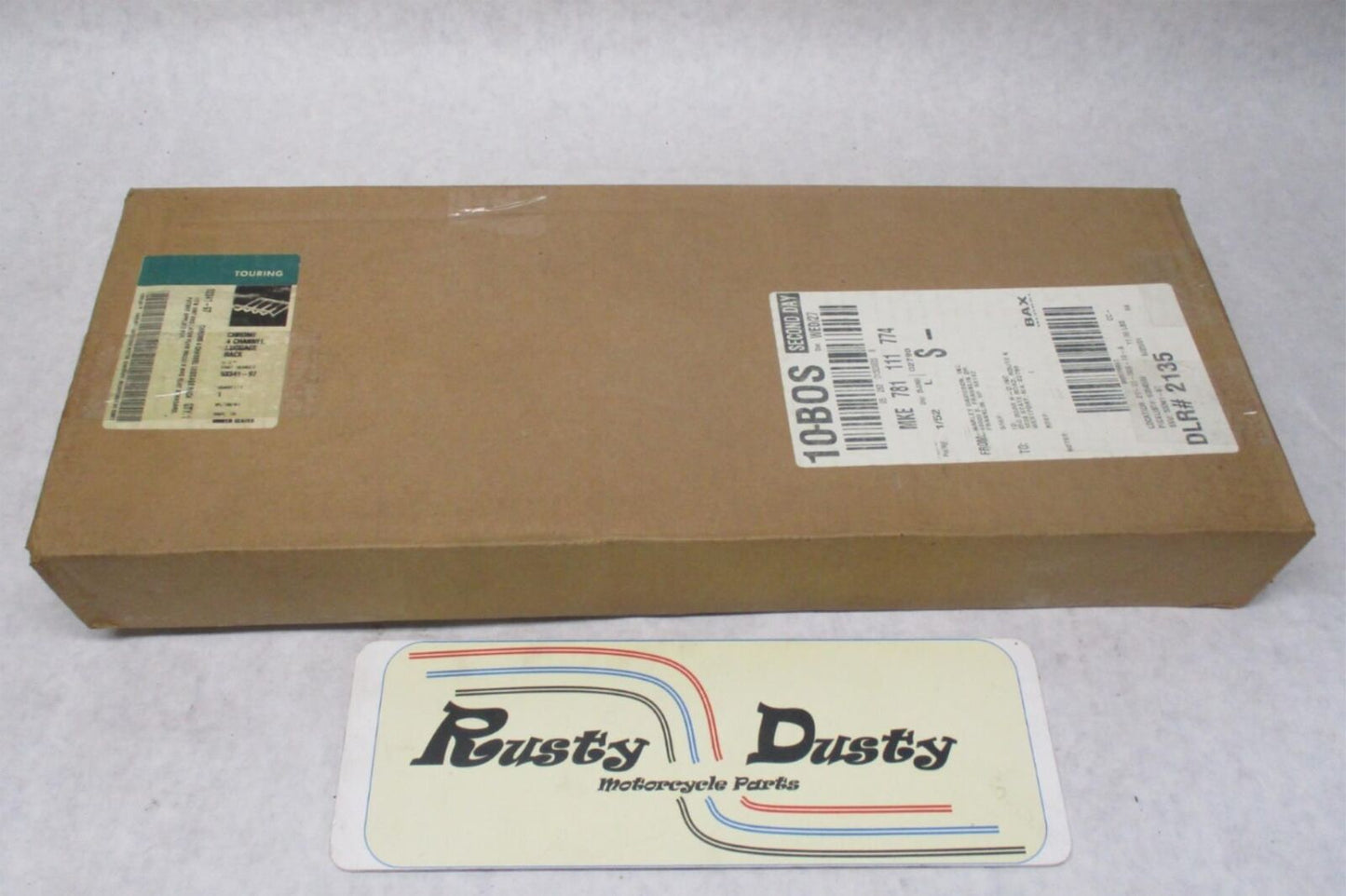 Harley Davidson Genuine NOS Chrome 4-Channel Luggage Rack 53341-97