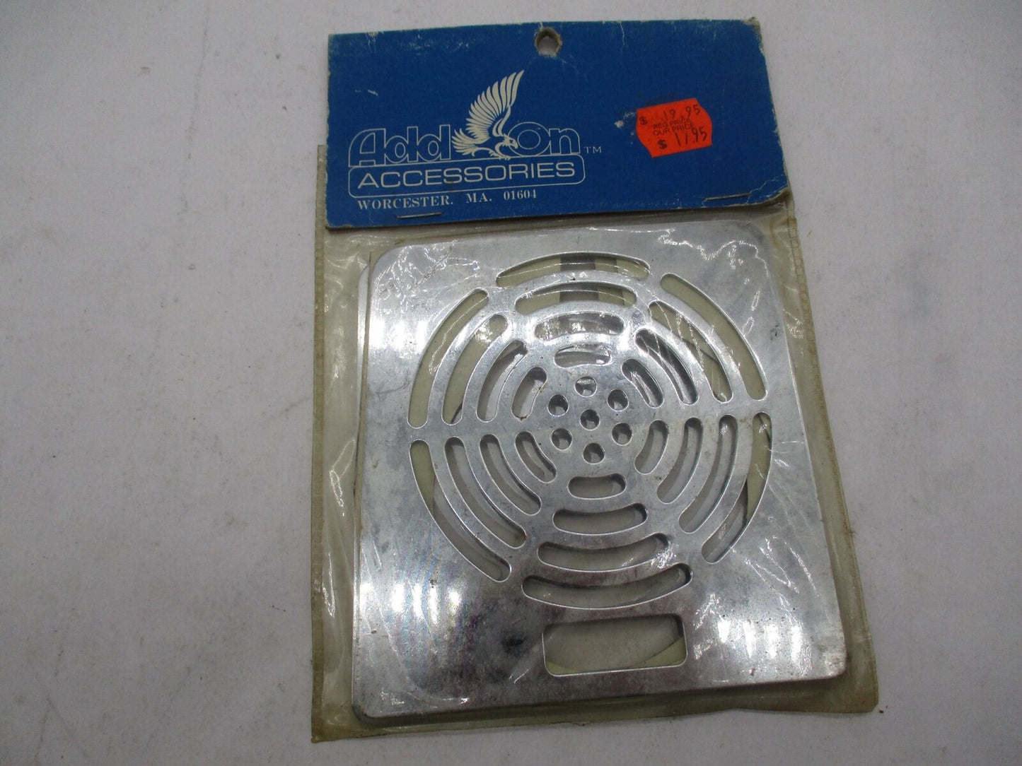 Add On Inc Honda Goldwing GL Chrome Speaker Grill Covers