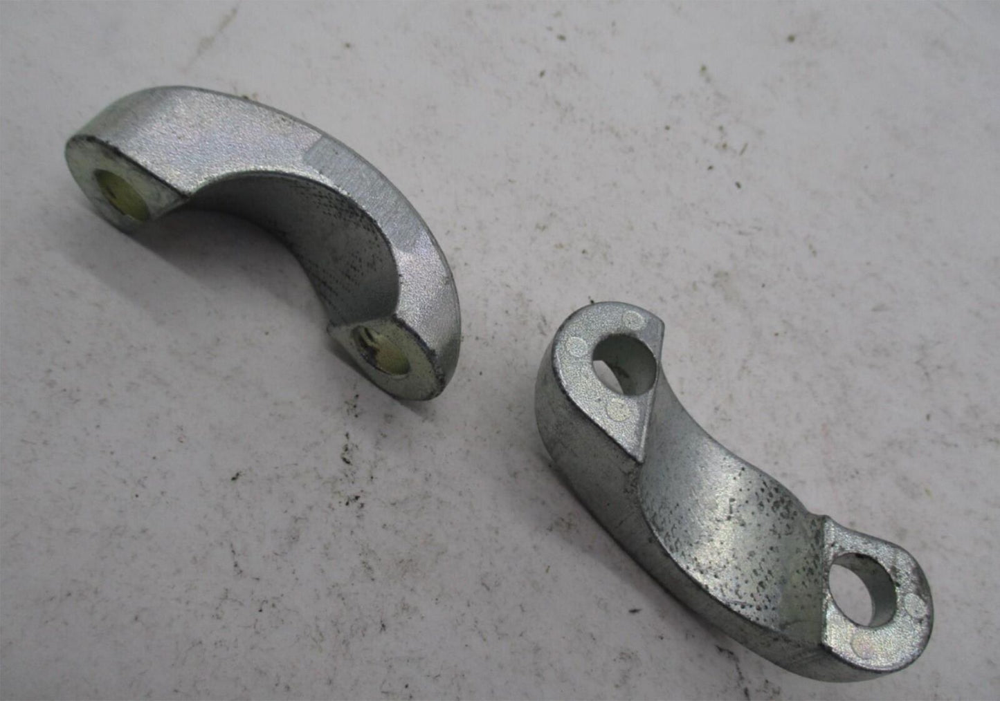 Pair of Harley Davidson Road King Handlebar Riser Clamps Straps