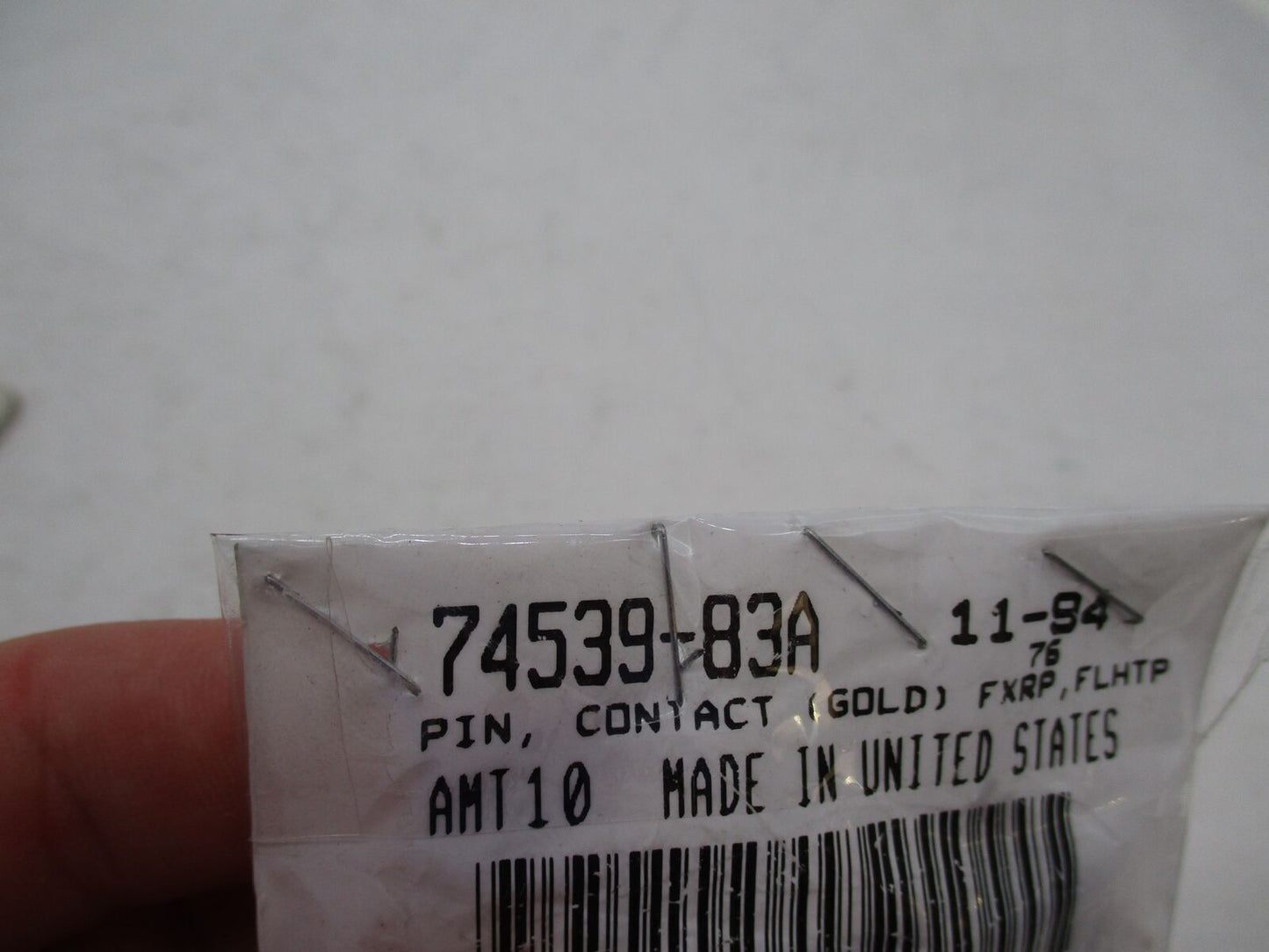 Lot of 10 Harley Davidson Genuine NOS Gold Pin Contacts 74539-83A
