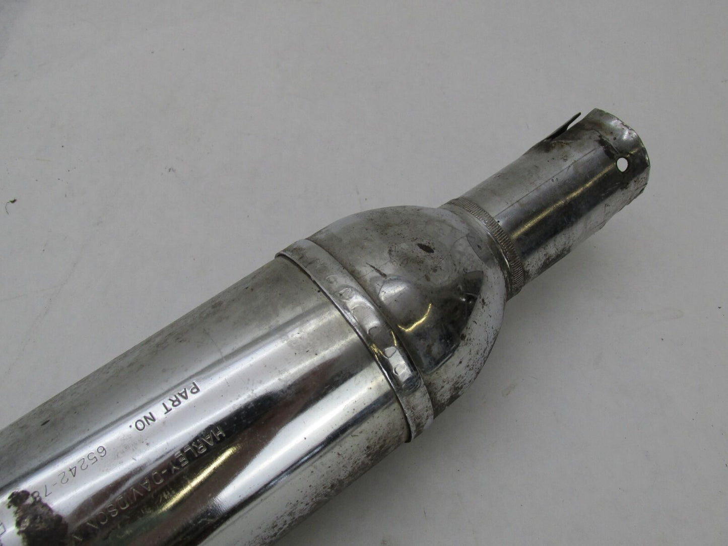Harley Davidson Genuine FLH Shovelhead Exhaust Muffler 65242-78