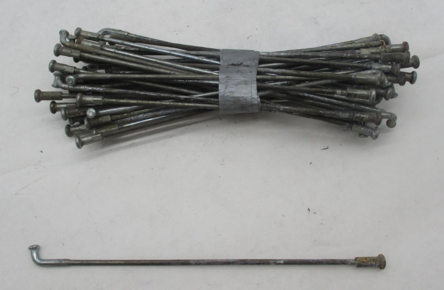 Lot of 40 Harley Davidson Wheel Rim Spokes and Nipples 9" Long