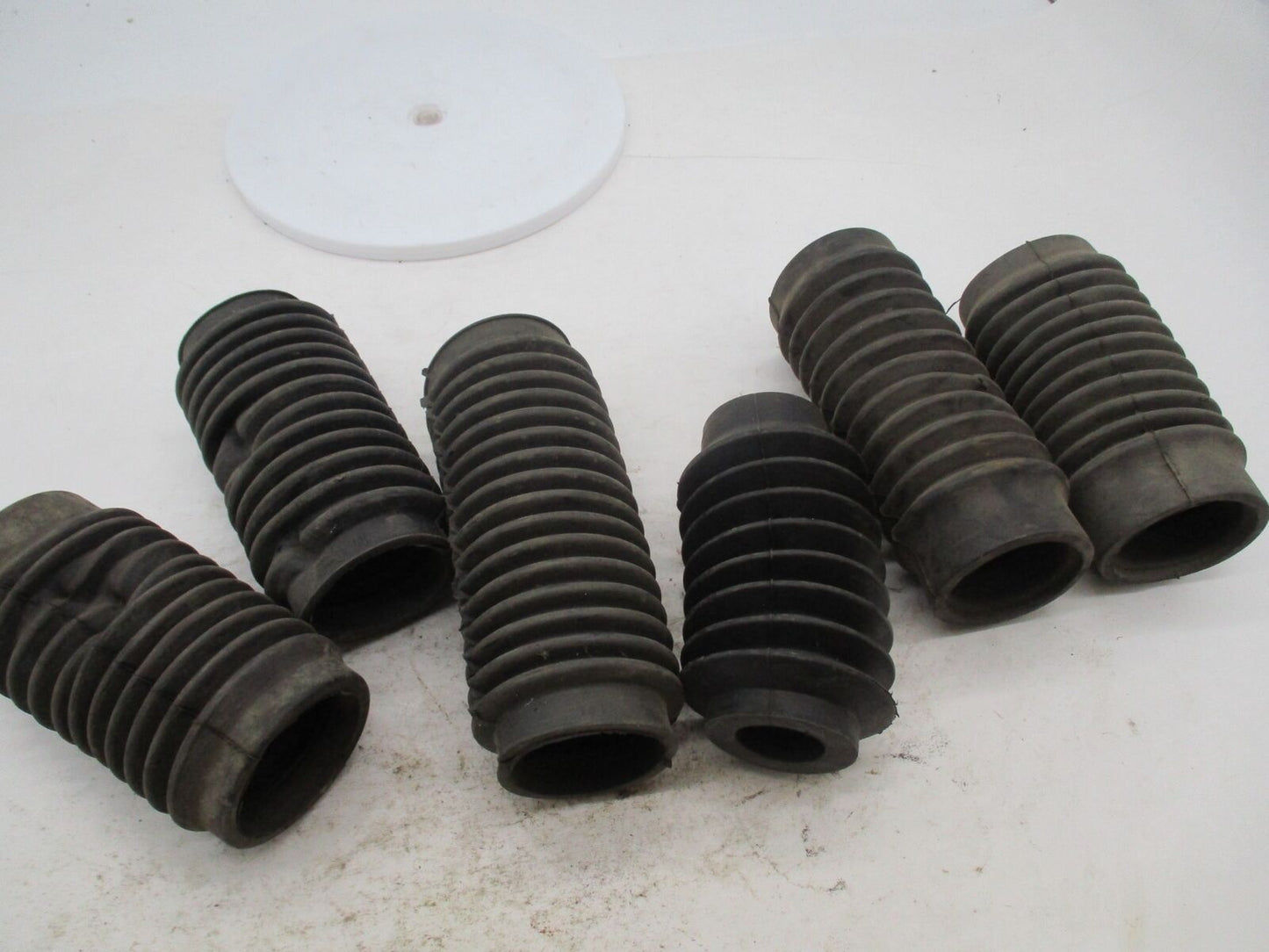 Mixed Lot of British Bike Triumph BSA Norton Matchless Fork Boots Gaiters