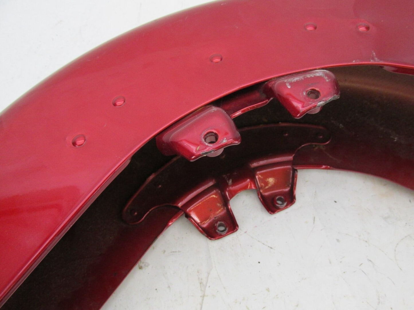 Harley Davidson Red Touring Electra Road King Glide Front Wheel Cover 7" Fender