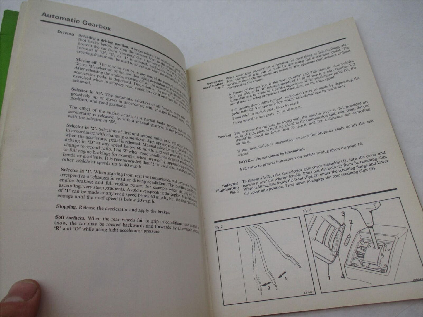 Vintage Original Austin Marina Drive's Manual Handbook