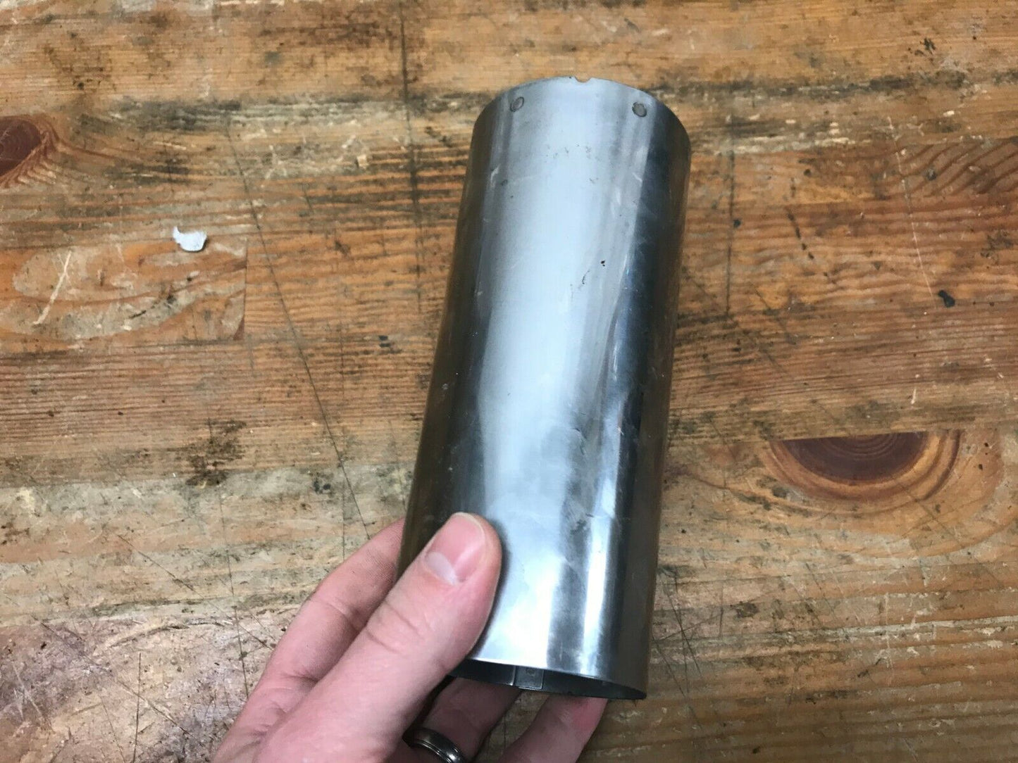 96-15 Harley Davidson Softail Touring FLH FLS FORK Single cover SLIDER Fair Cond