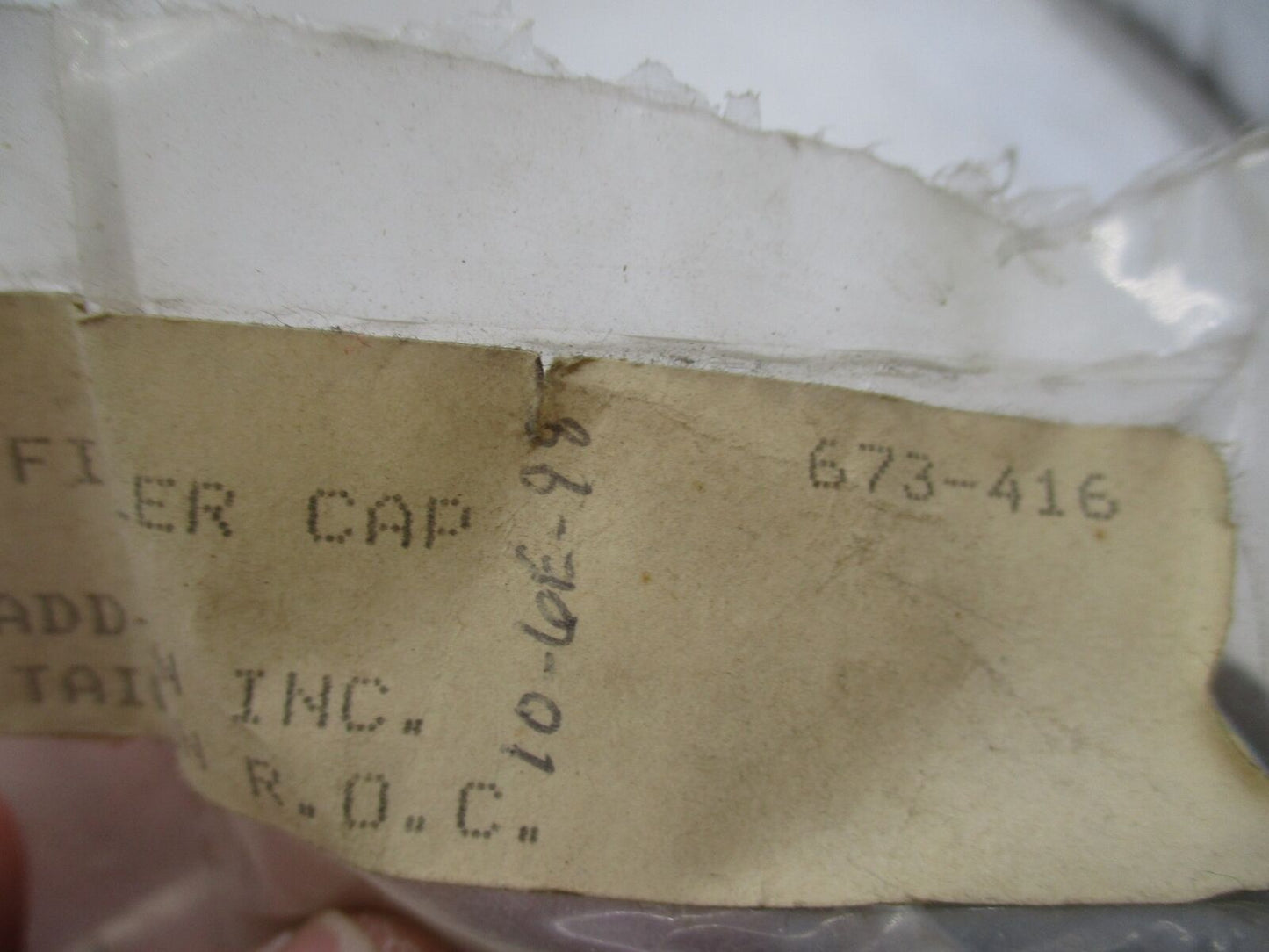 Add On Inc Honda Goldwing GL Oil Filter Cap 673-416