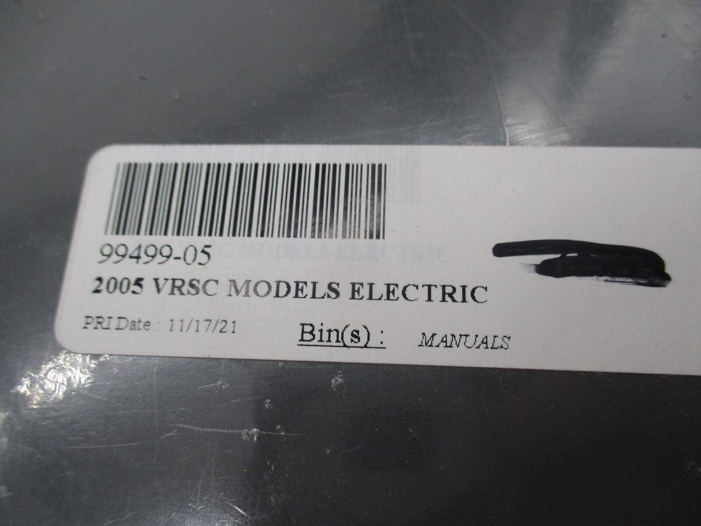 Harley Davidson Official Factory 2005 VRSC Electrical Diagnostic Manual 99499-05