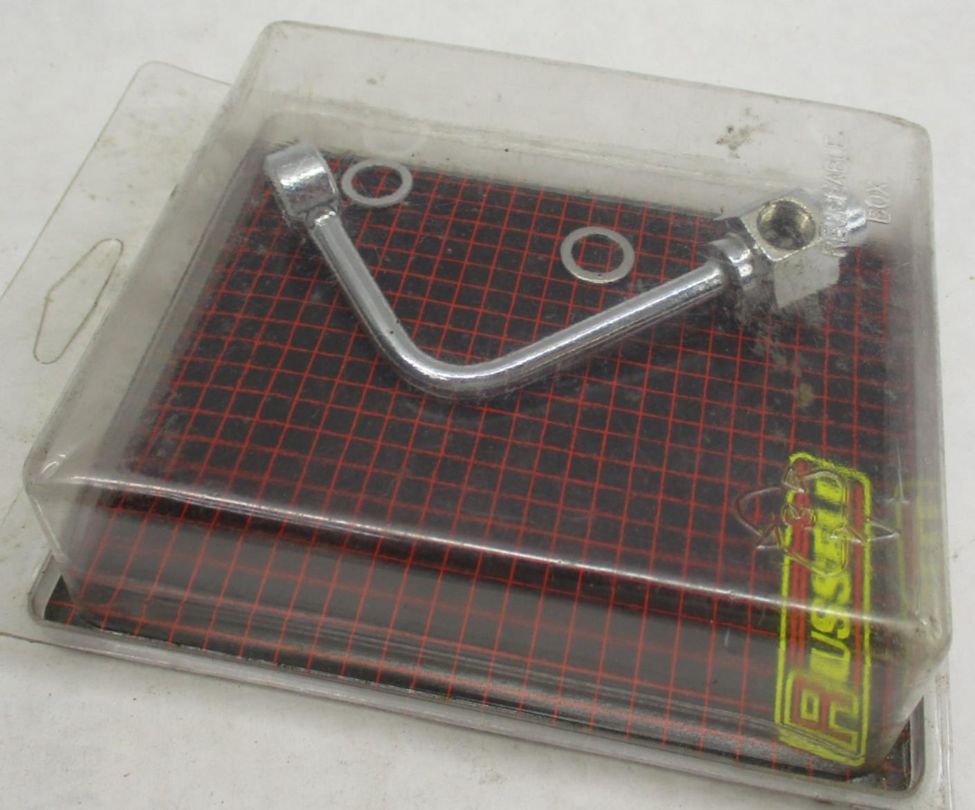 Russell 90 Degree Long Banjo Fitting w/ Brake Light Switch Receptacle 13365