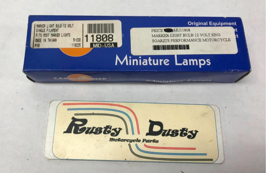 Pack of (10)  single filament Marker Turn Signal Lamp Light Bulbs 12V