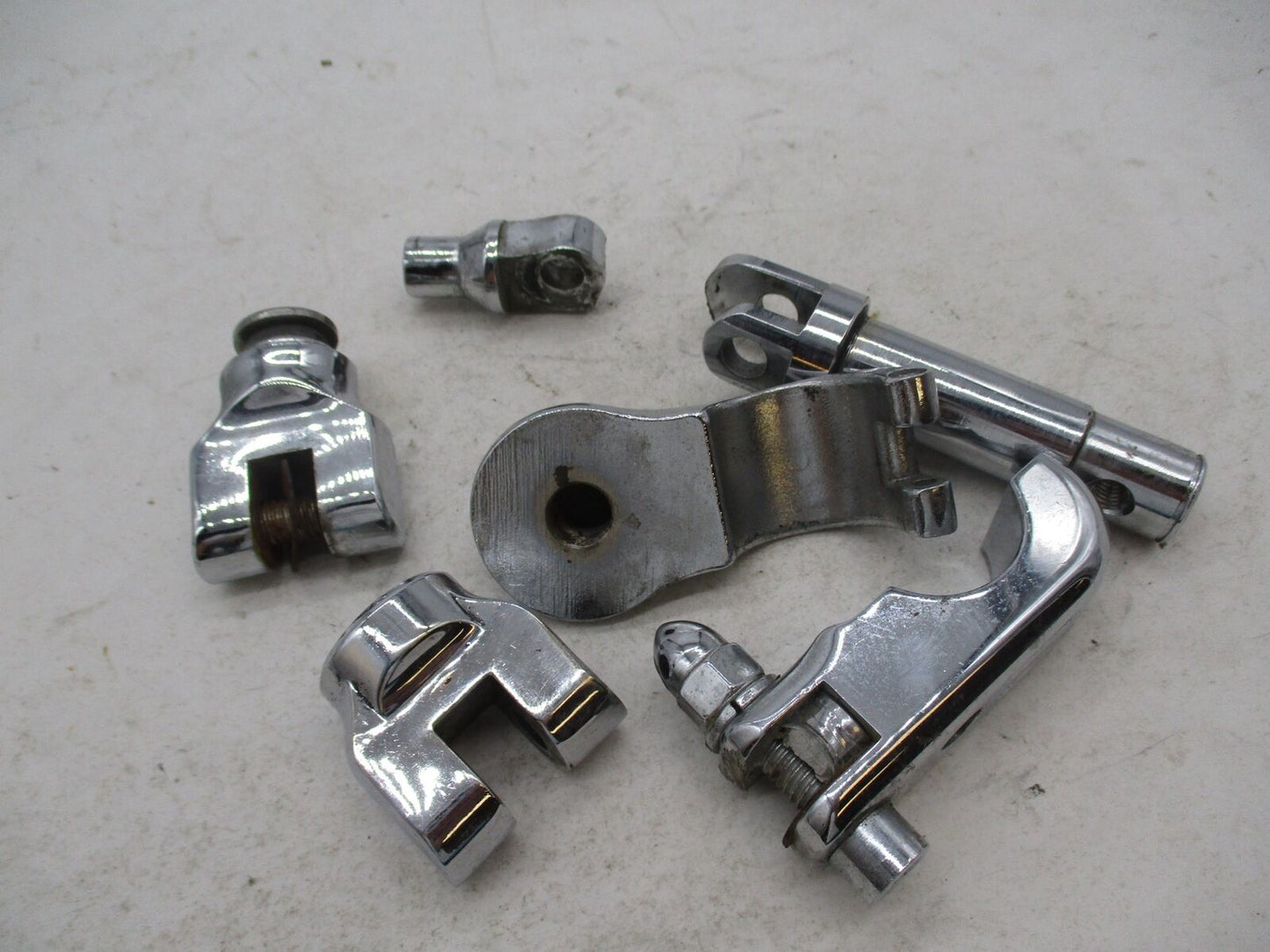 Harley Davidson Mix Lot of Foot Highway Peg Mounting Hardware Pivot Extensions