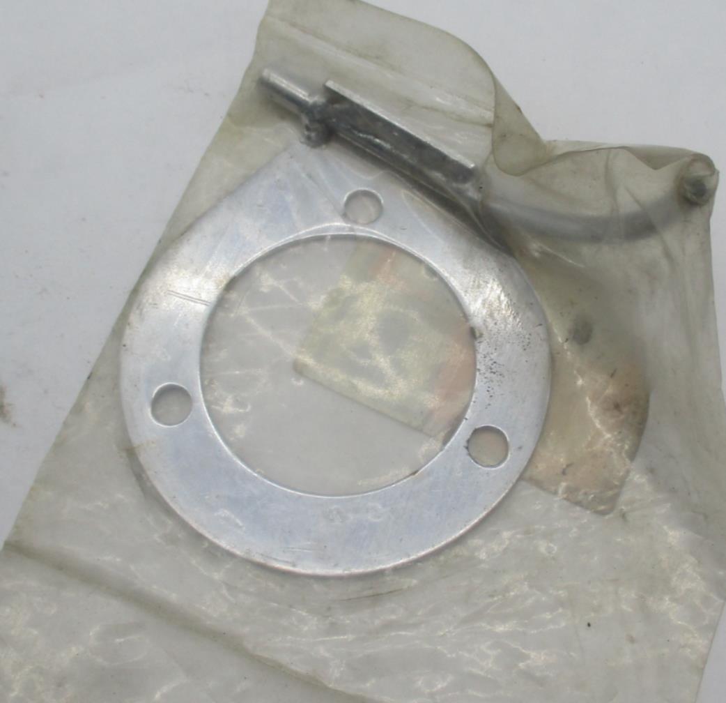 V-Twin Harley Davidson Chrome Carb Intake Manifold Breather Plate