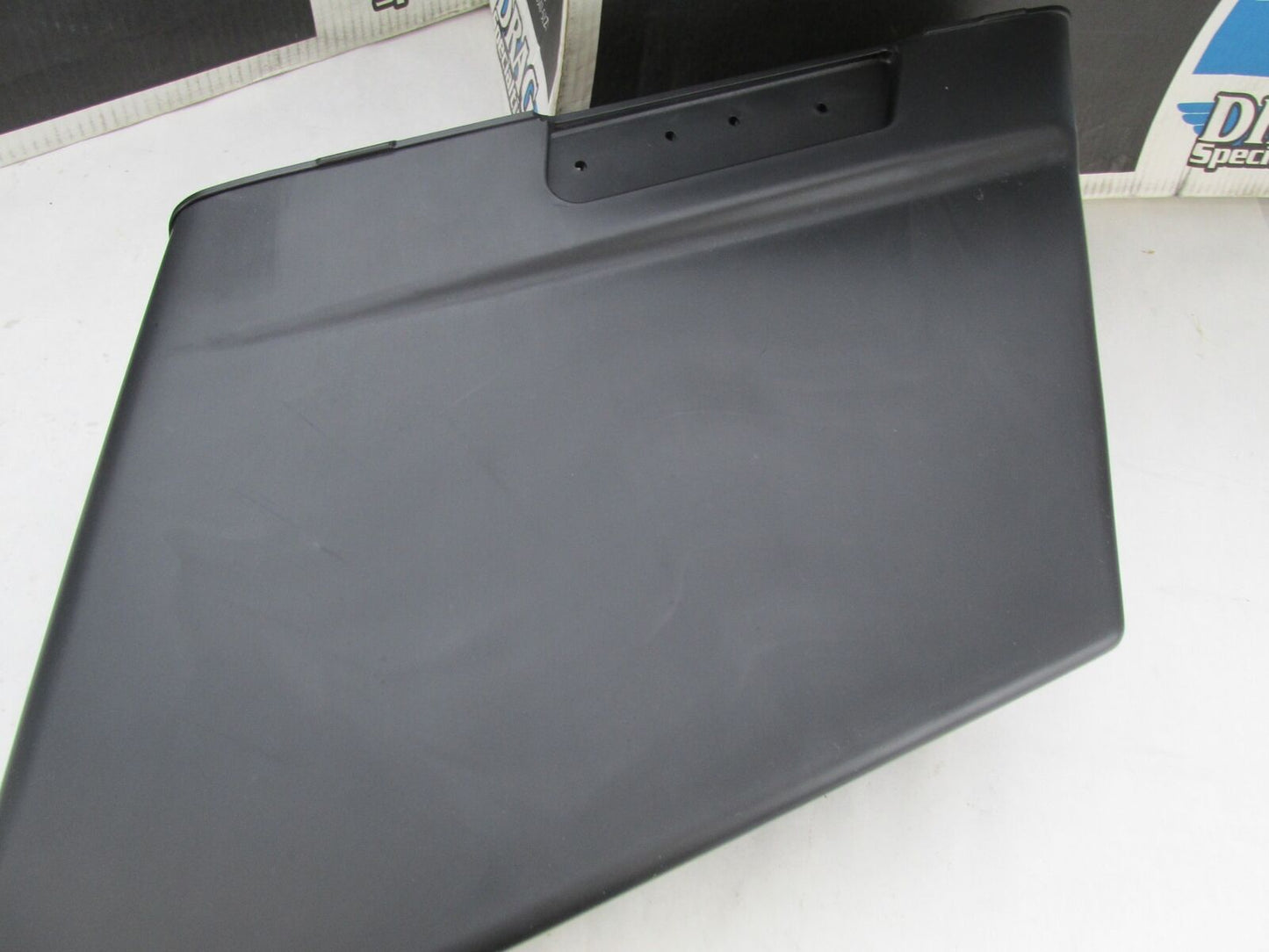 Pair of Harley Drag Specialties NOS Black Saddlebags 3501-0833 & 3501-0832