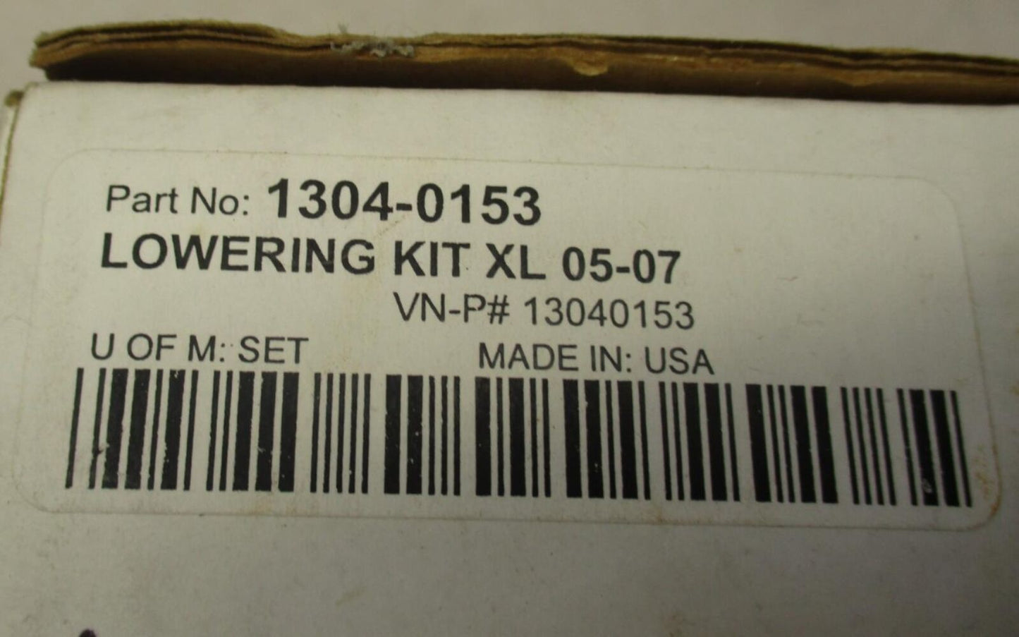 Harley Davidson White Brothers Lowering Kit 06-07 XL Sportster 1304-0153