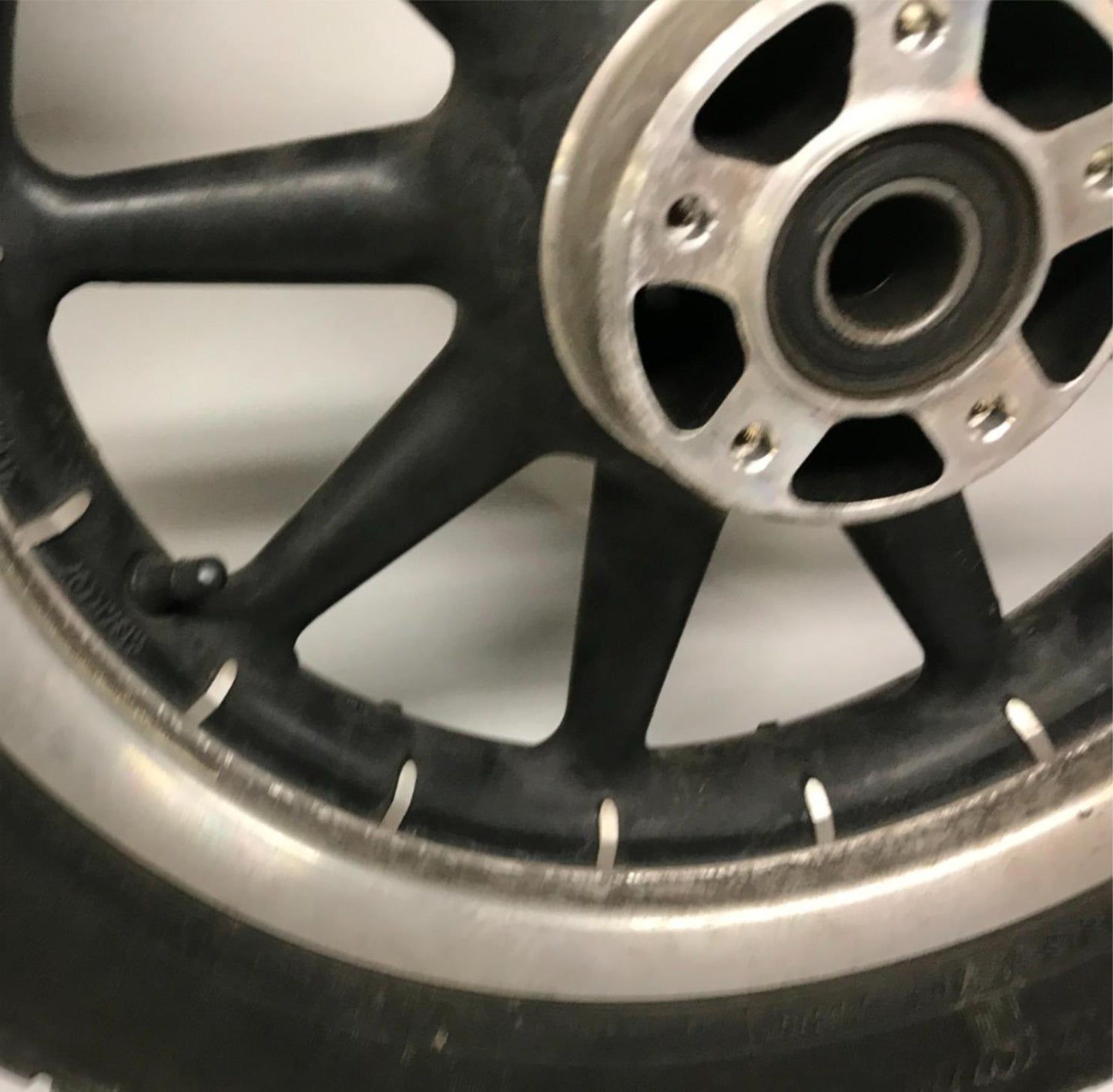 Harley Davidson 16x3 Front Wheel Touring 9 Spoke Black with Tire