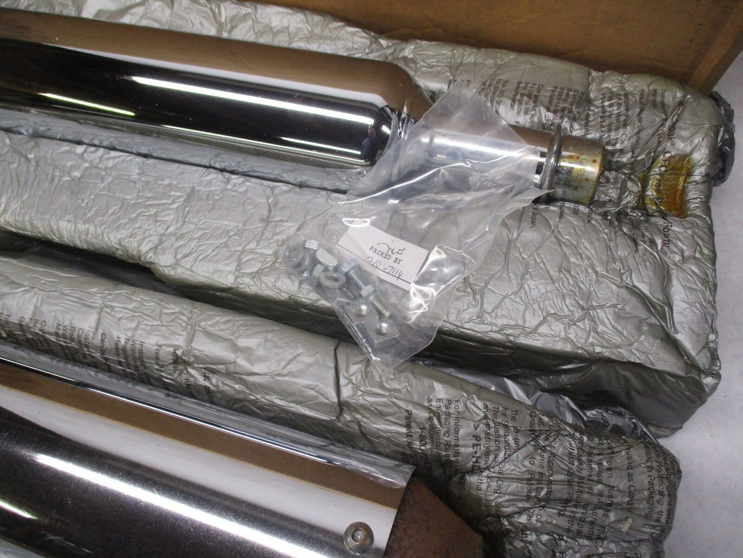 Harley Genuine Screamin Eagle NOS Exhaust Muffler Pipes '85 - 94 FLT 65114-98