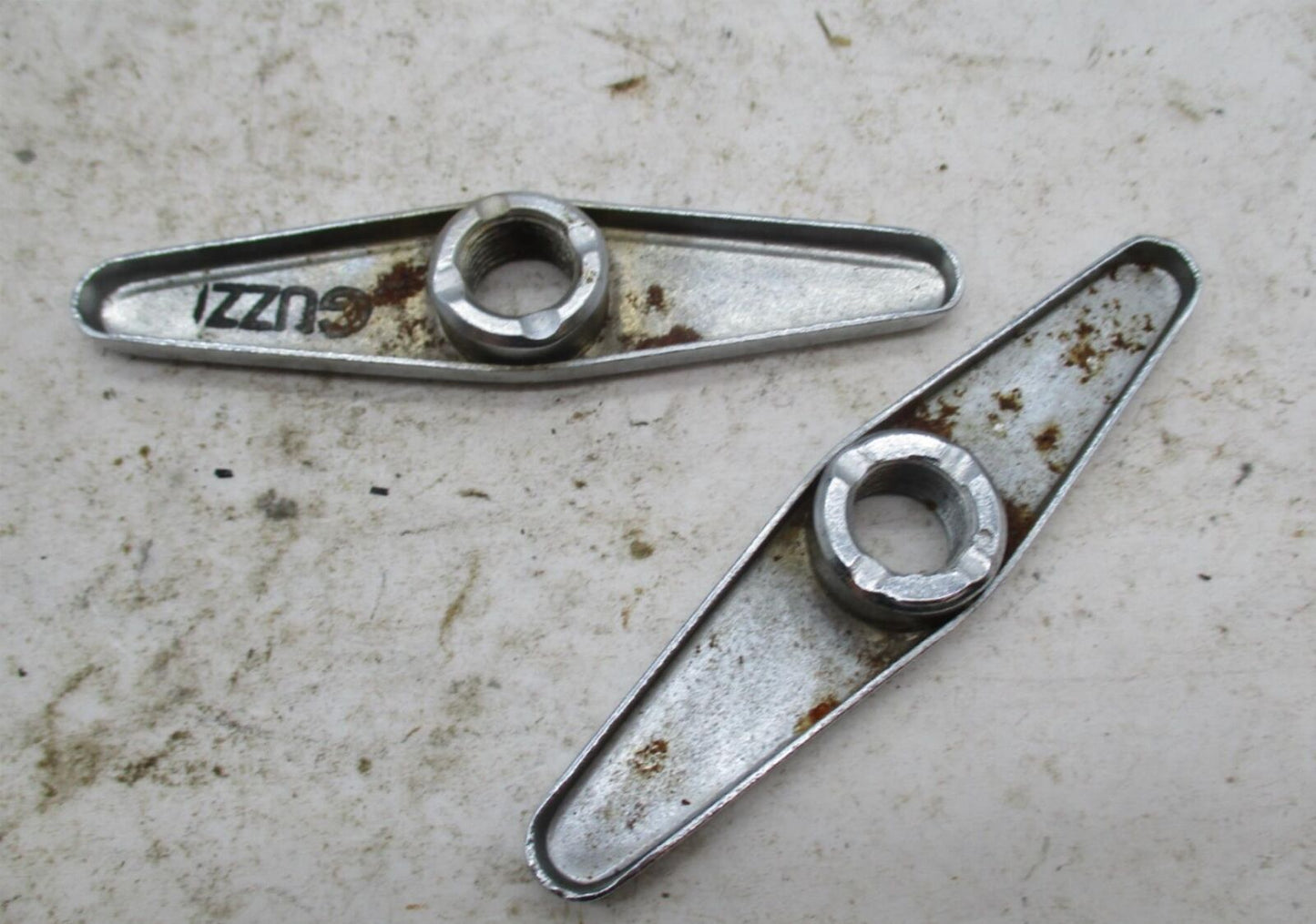 Extremely Rare MOTO GUZZI Airone Dondolino Rear Spring Adjuster Levers