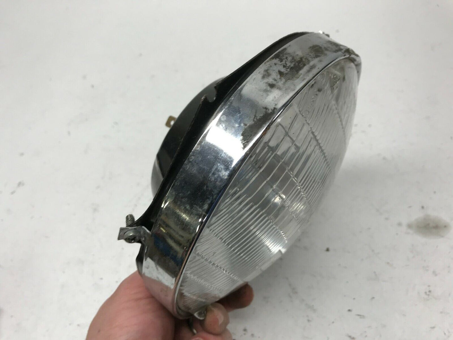 Harley Softail Dyna Sportster 5 3/4" Headlight Headlamp Housing Assembly