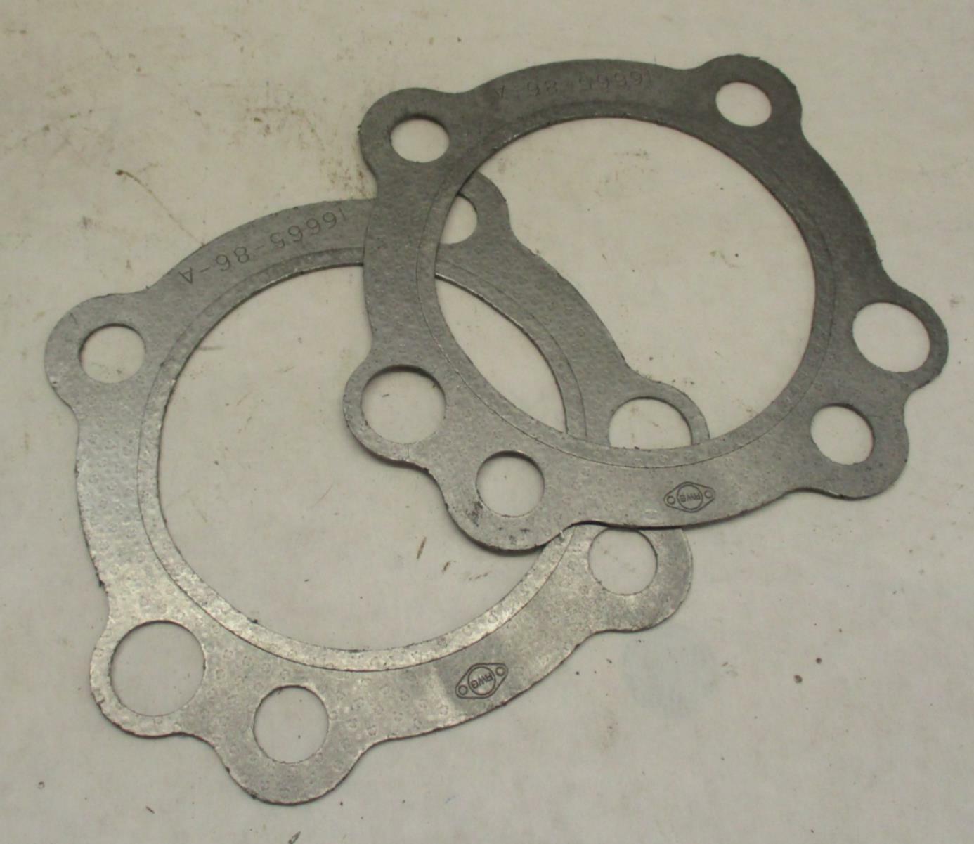 Set of 2 Harley Cylinder Head Gaskets 16665-86A