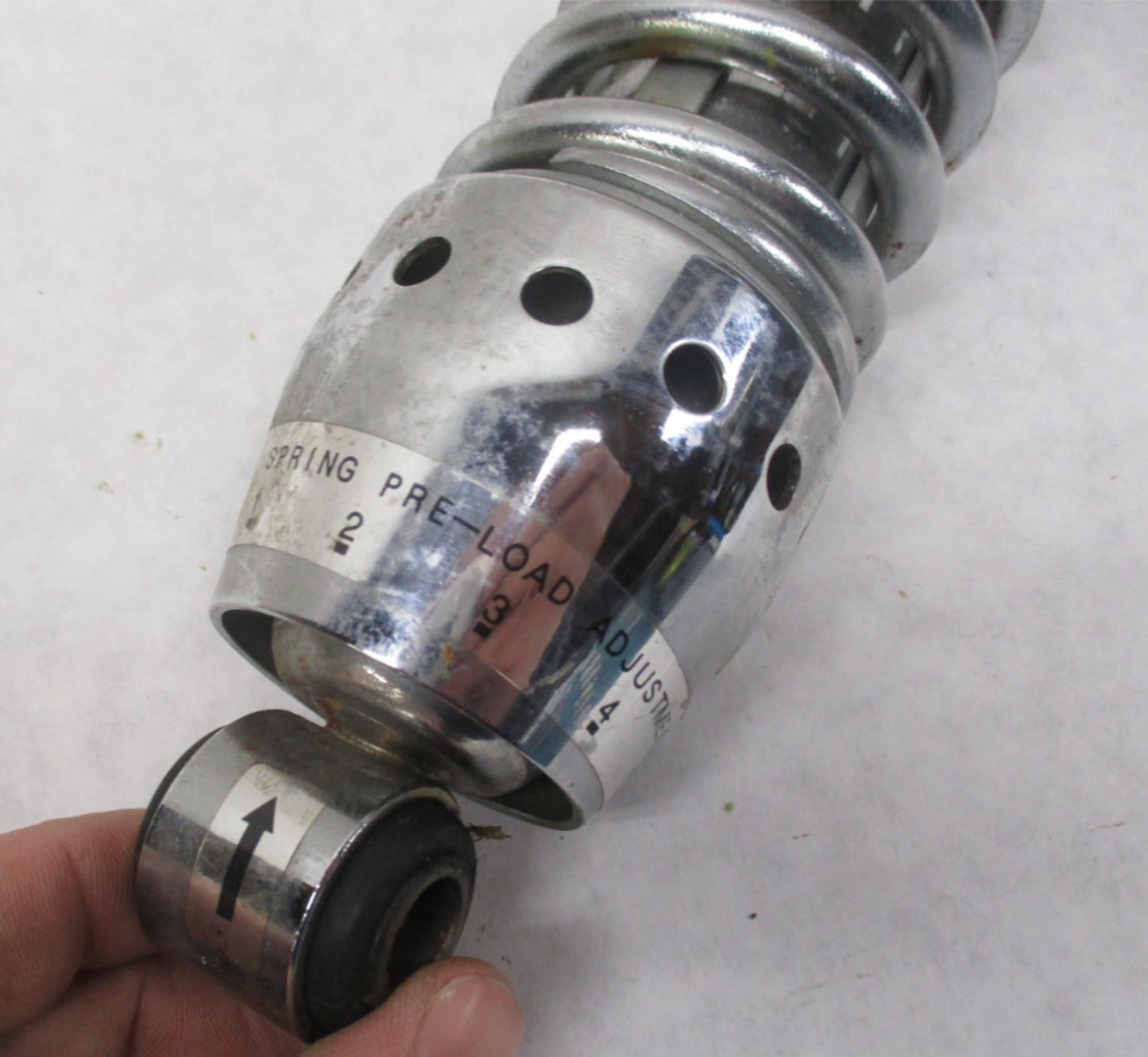 Harley Davidson Genuine 13" Chrome Adjustable Rear Shock