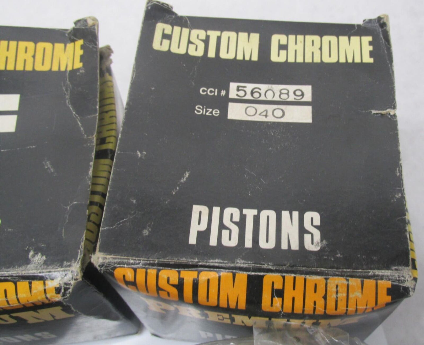 Pair of Harley Davidson Custom Chrome .040 Pistons 56-089