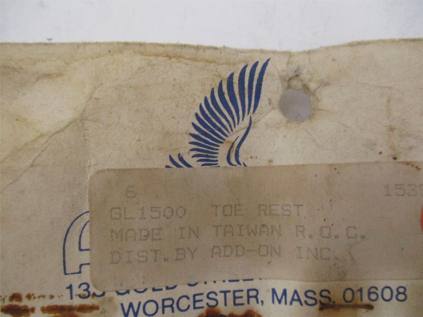 Add On Inc Honda Goldwing GL1500 Chrome Toe Rest