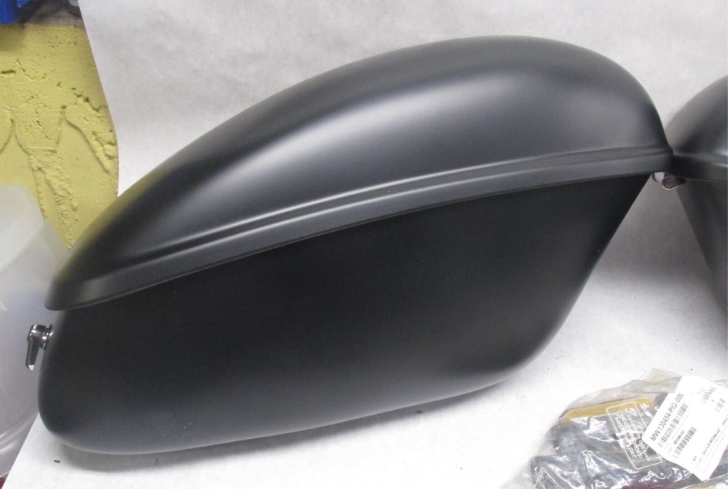 Harley Davidson Genuine NOS Pair of Softail Deuce Black Saddlebags 90396-00