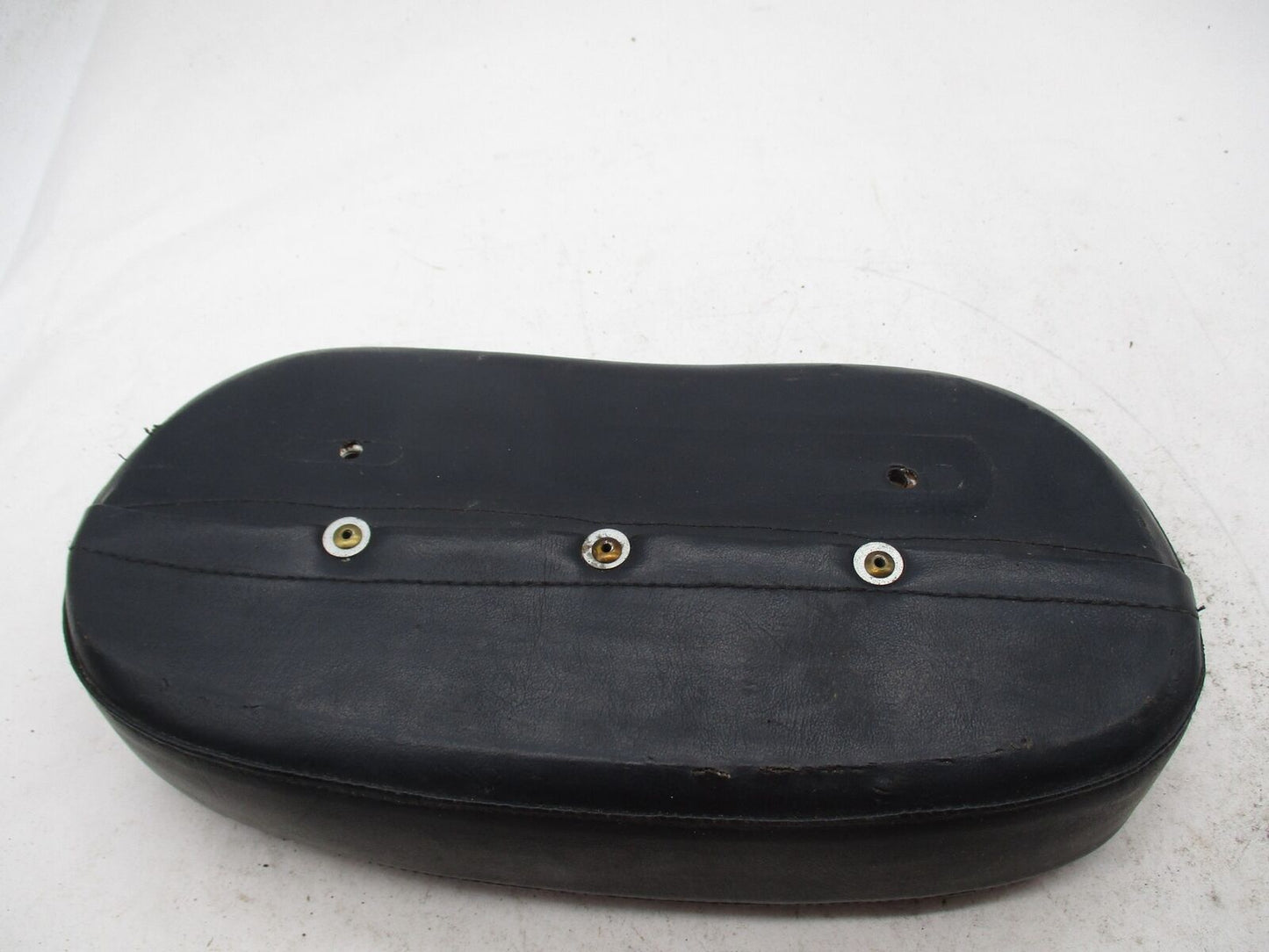 Harley Davidson Universal Black 10.25" X 5" Oval Backrest Sissybar Cushion