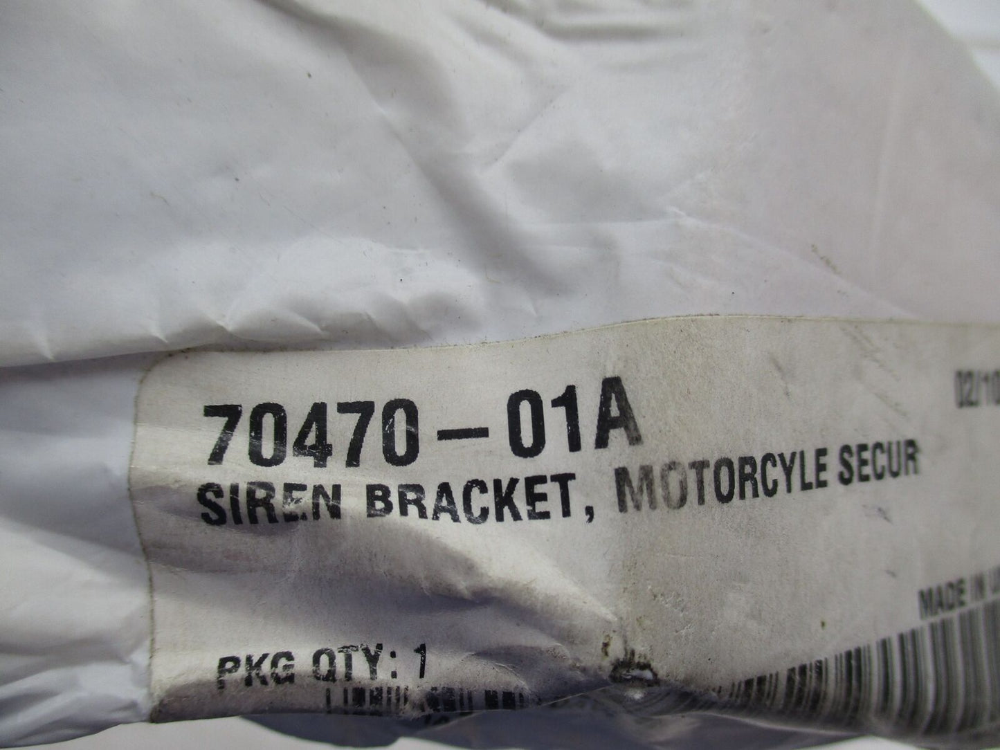 Harley Davidson Genuine NOS Police Siren Bracket 70470-01A