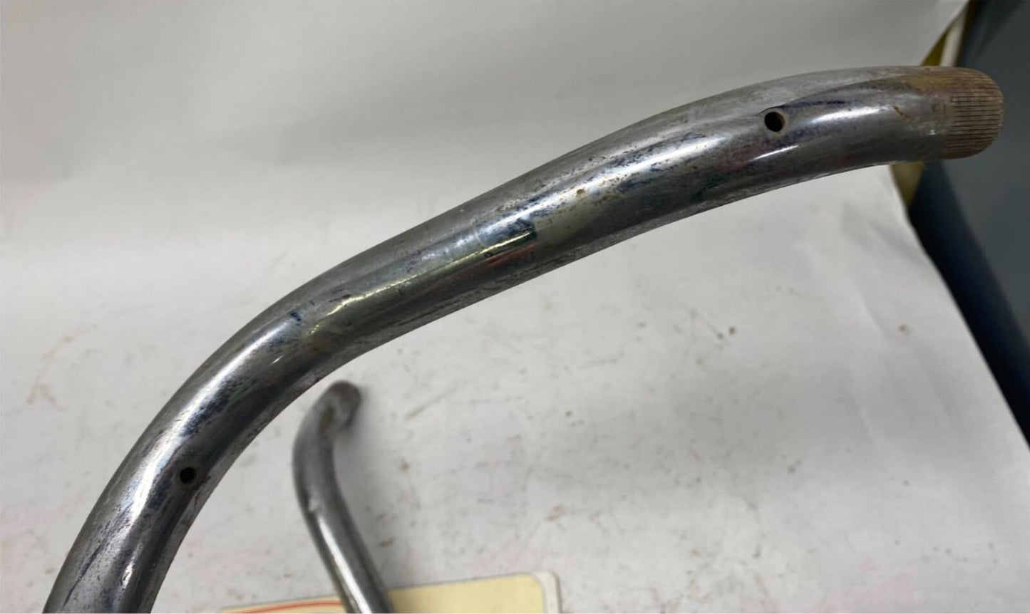 Harley Davidson Ironhead Sportster OEM Buckhorn Handlebars 2 Piece Set #2