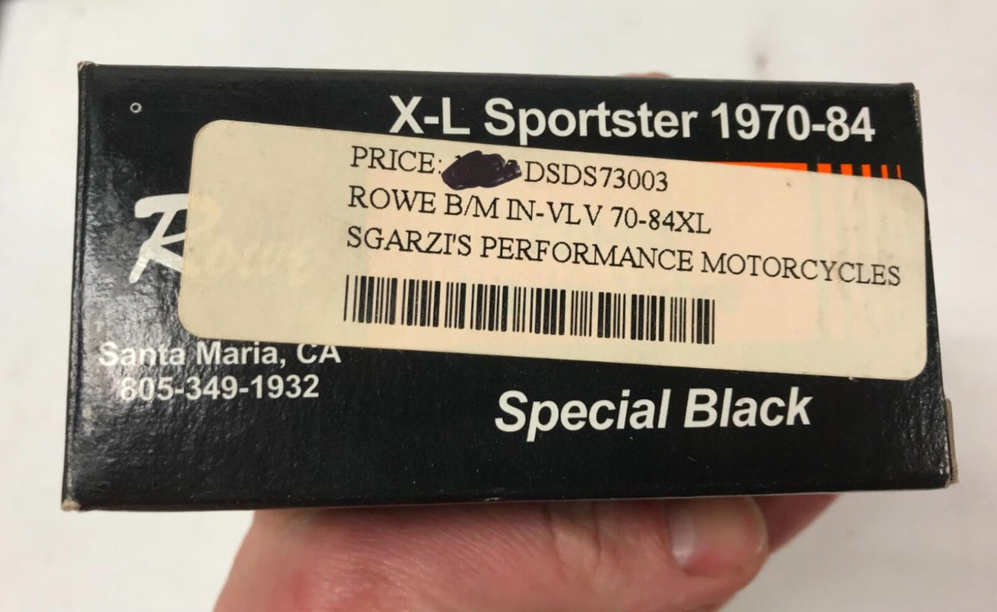 Harley Rowe XL Sportster 1970-84 730-03 Intake Valve Special Black