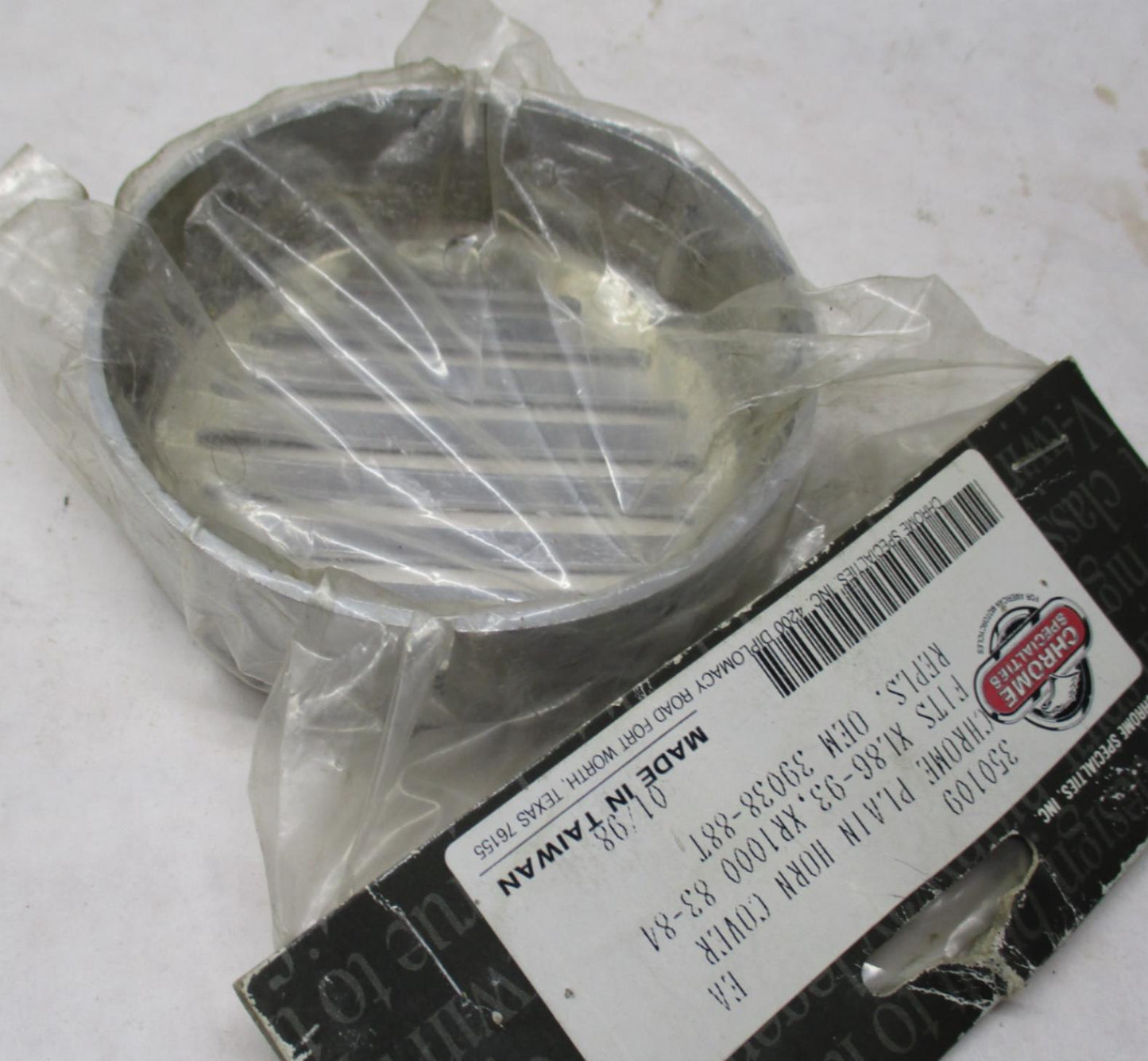 Spare Parts Plain Horn Cover 350109 Harley Davidson Replaces 39038-88T