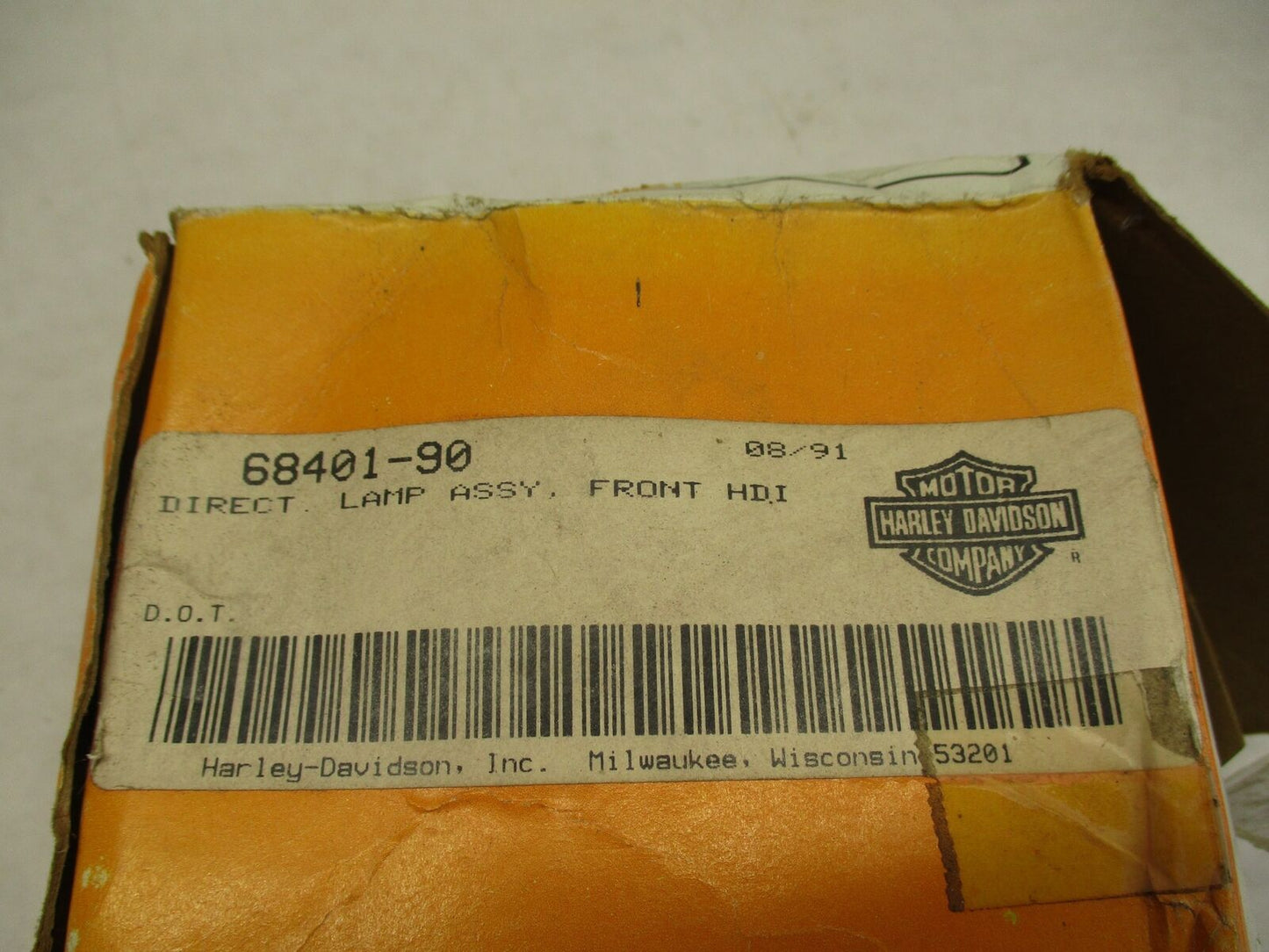 Harley-Davidson Genuine NOS Directional Lamp Front HDI 68401-90