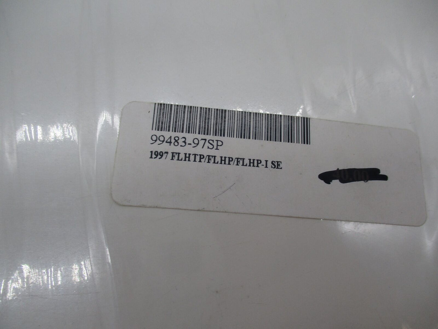 Harley Davidson Official 1997 Police Models Service Manual Supplement 99483-97SP