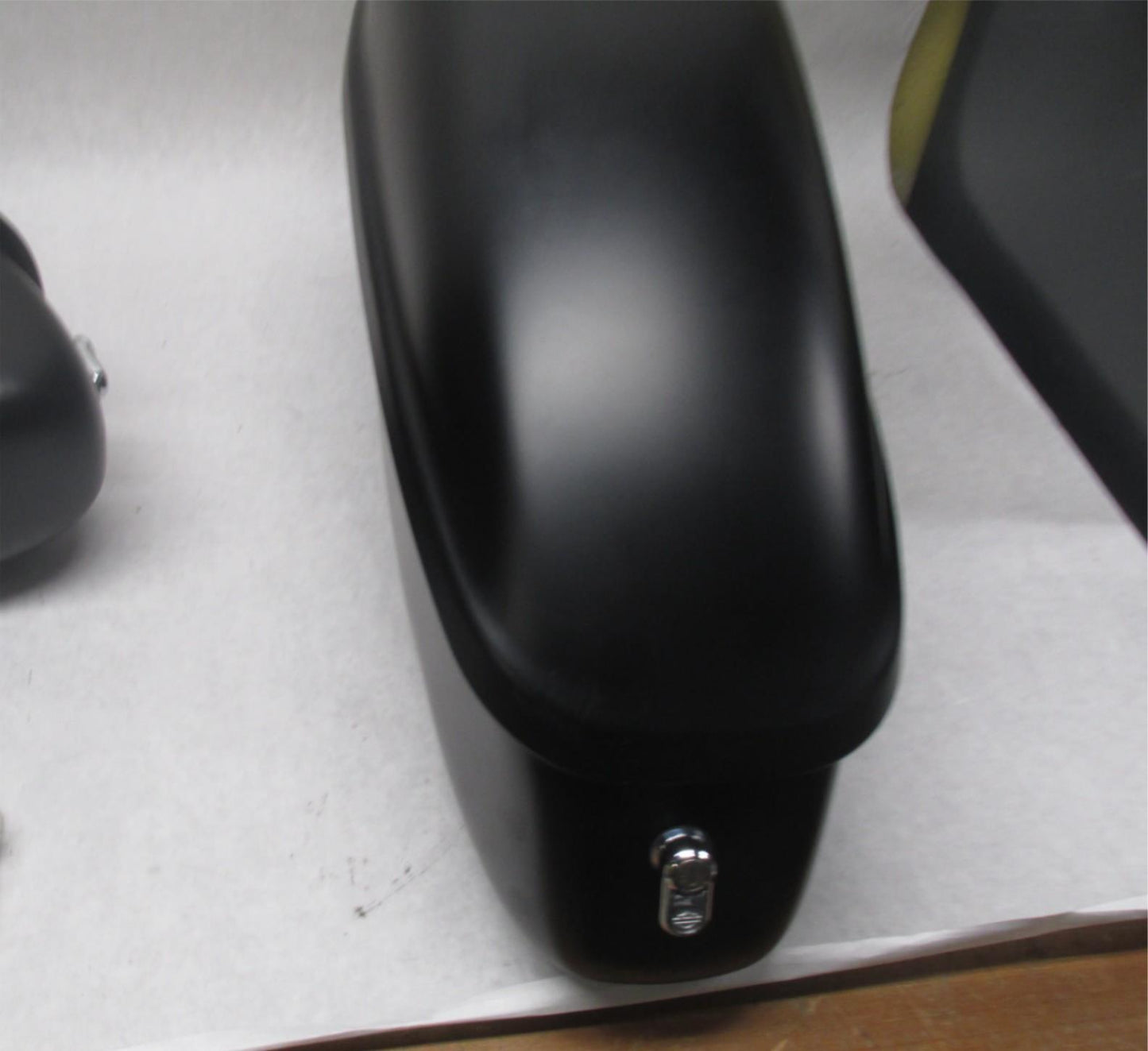 Harley Davidson Genuine NOS Pair of Softail Deuce Black Saddlebags 90396-00
