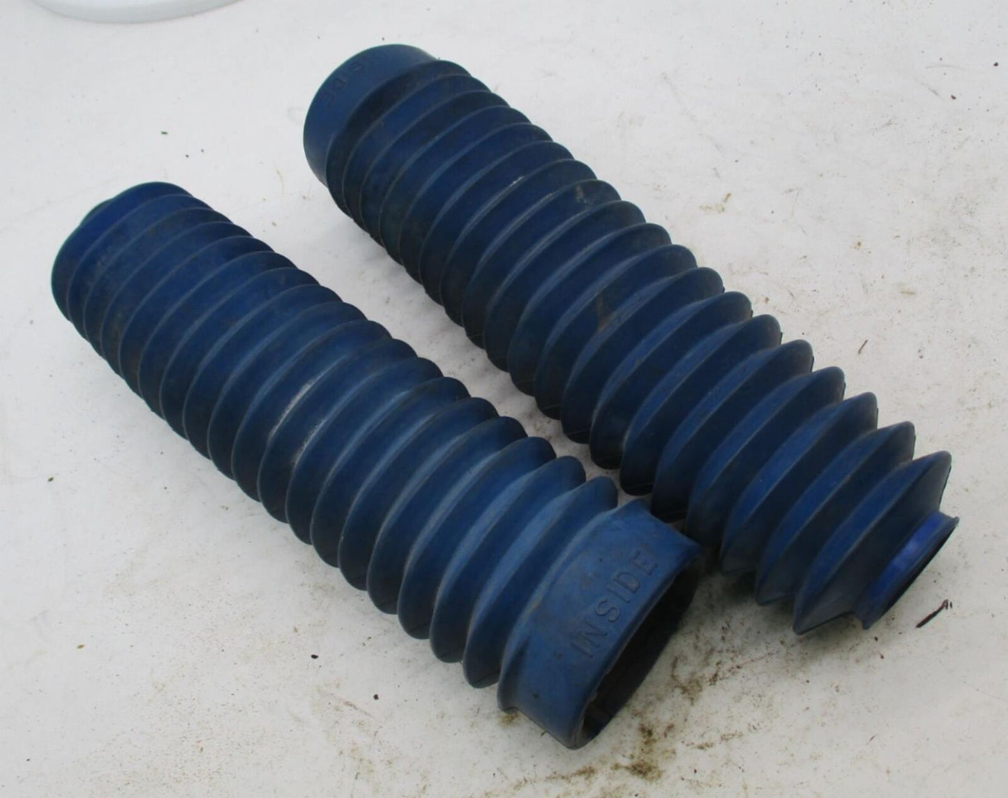 Husqvarna MX Dirt Bike CR250 WR250 CR360 60's 70's 80's Blue Fork Gaitors