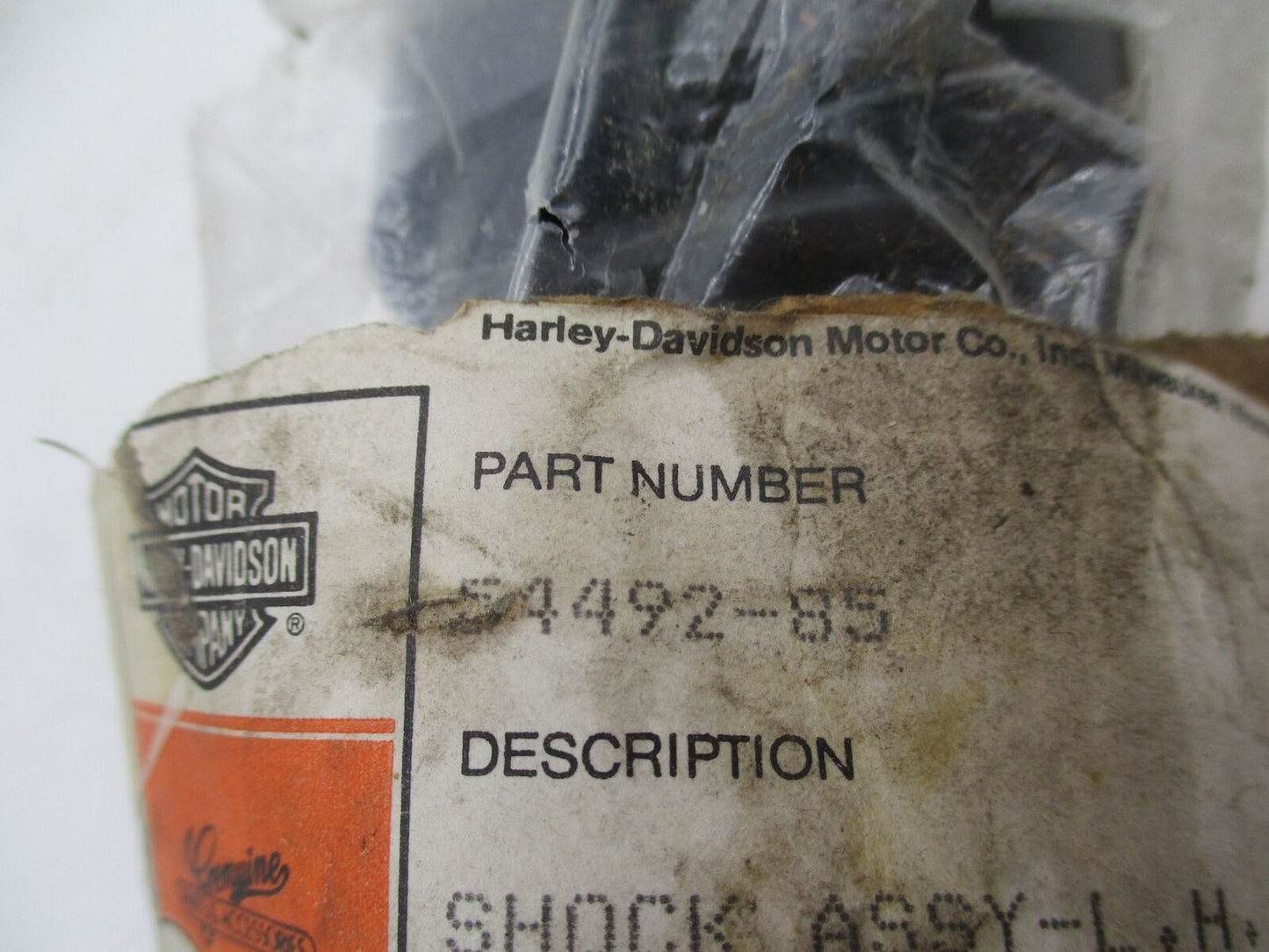 Harley Davidson Genuine NOS FXR FXRS FXRT Black Rear Shock Assembly 54492-85