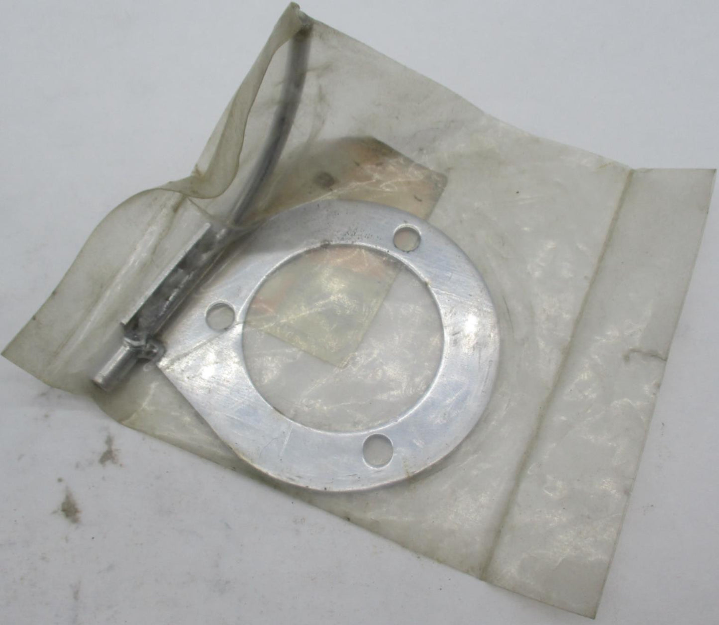 V-Twin Harley Davidson Chrome Carb Intake Manifold Breather Plate