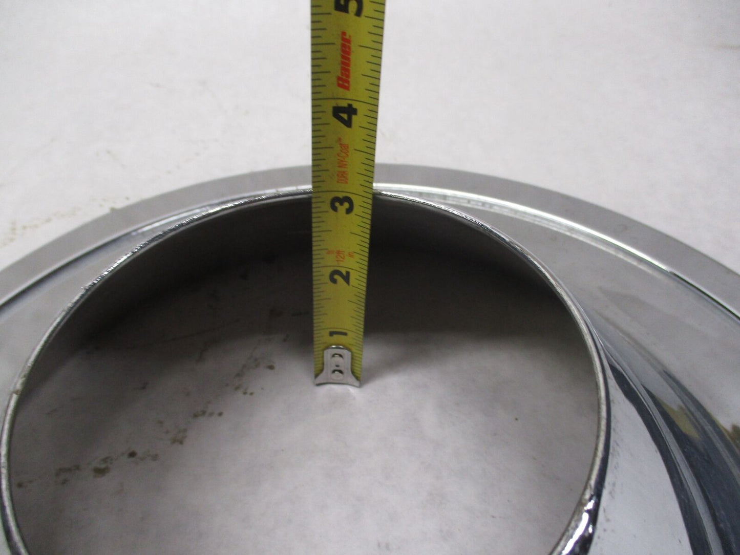 Pair of Harley Davidson Motorcycle 14" Chrome Steel Drag Wheel Covers