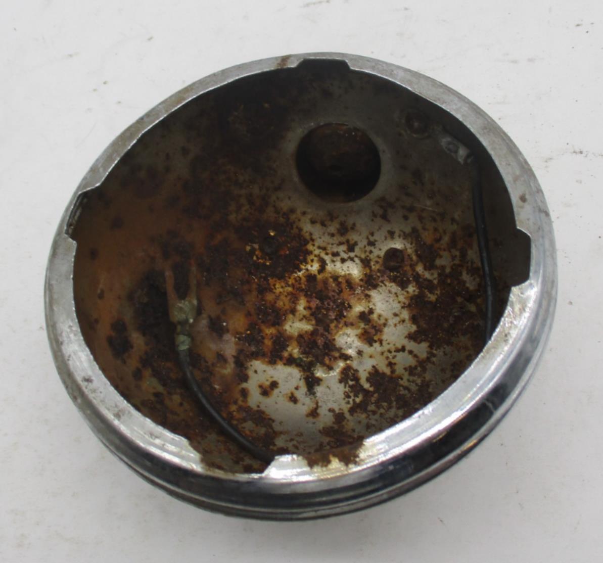 Harley Davidson Auxiliary Aux Driving Lamp Light Guide H SAE 0 62 Housing Chrome